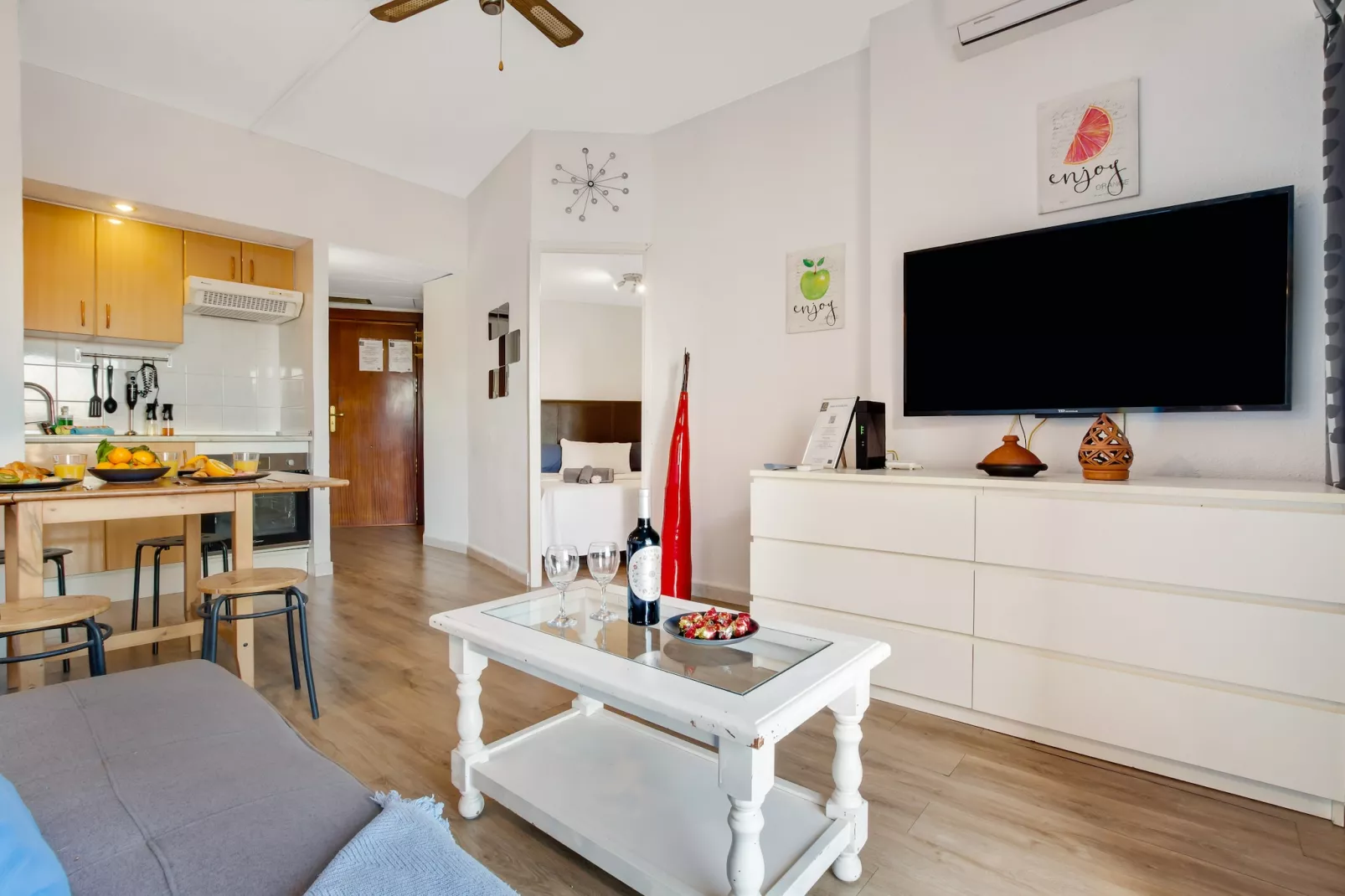 Solpor de SteraM FLATS Benalmadena-Woonkamer