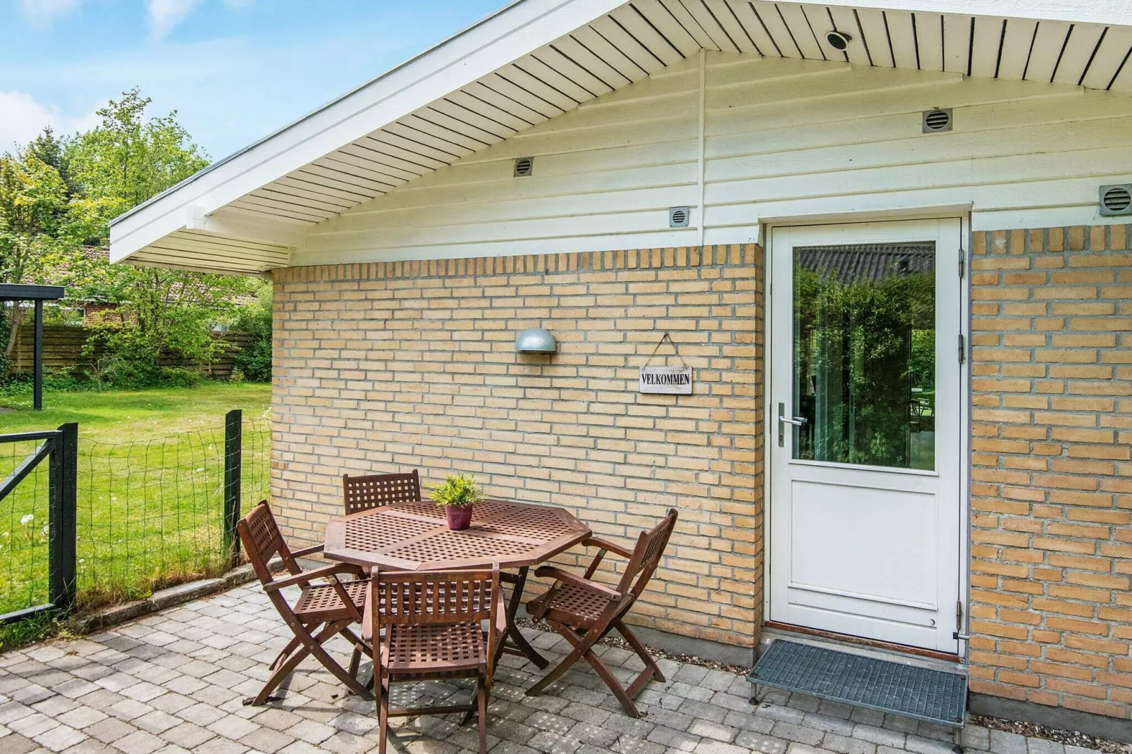 Modern vakantiehuis in Egå met open haard-Uitzicht