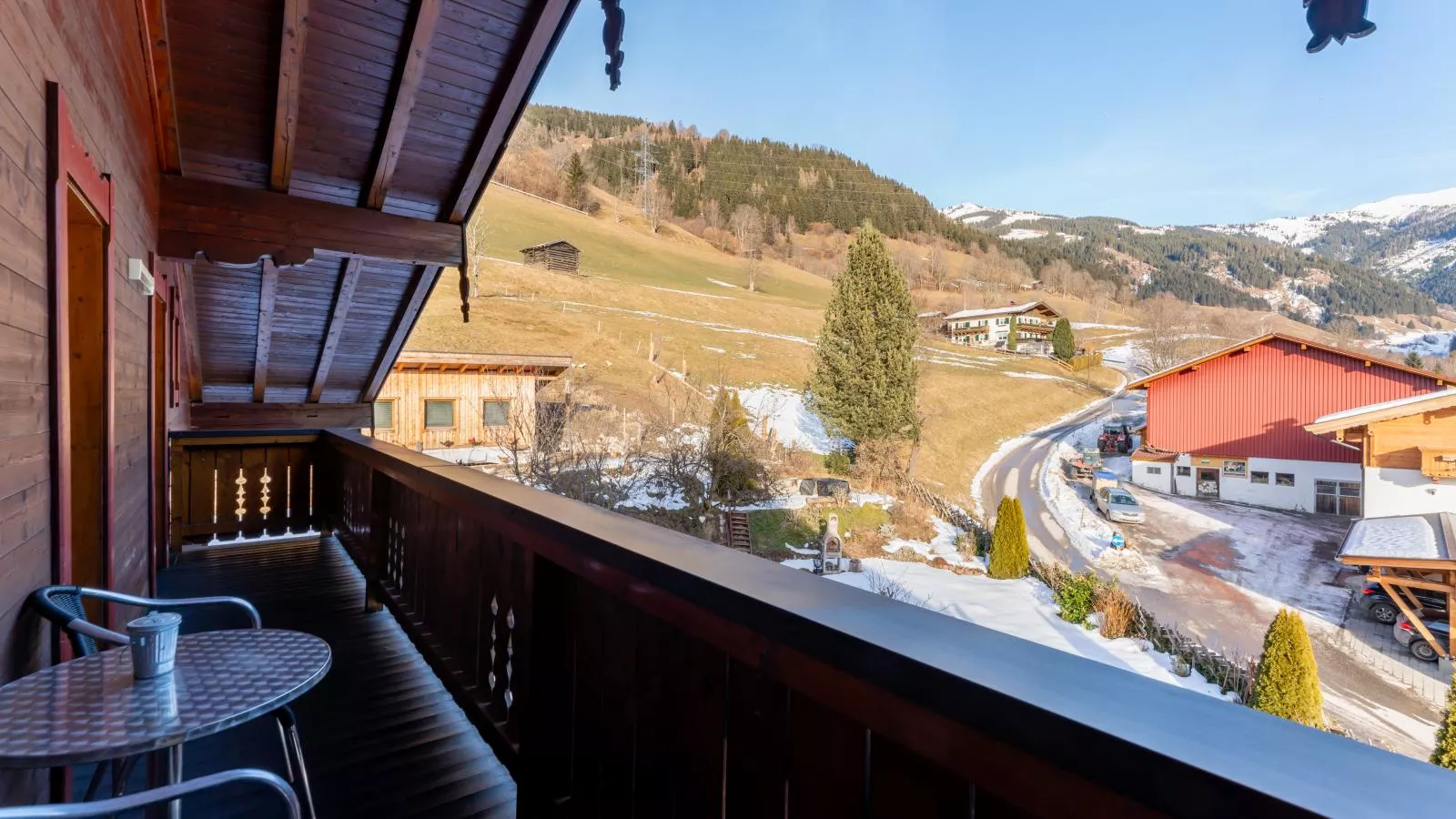Schattbachgut-Uitzicht winter