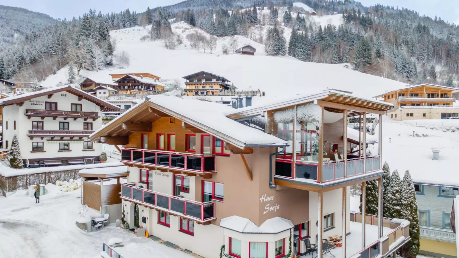 Residenz am Erzbach Top 3-Exterieur winter