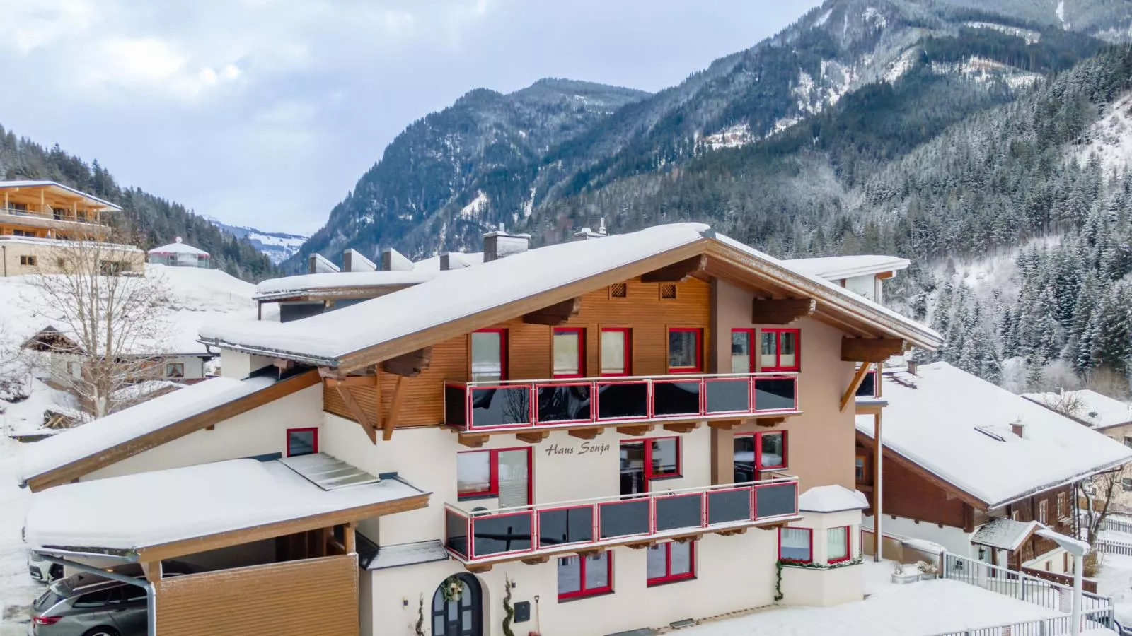 Residenz am Erzbach Top 3-Exterieur winter