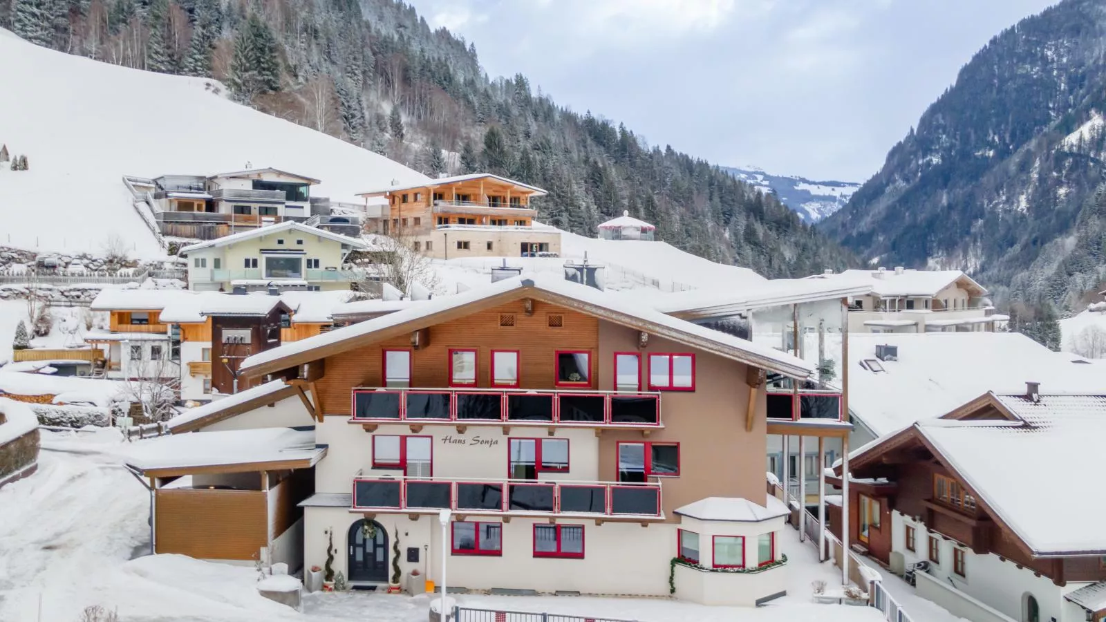 Residenz am Erzbach Top 3-Exterieur winter