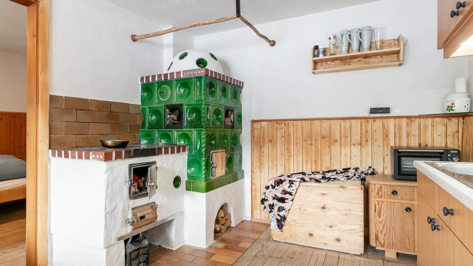 Sonnenhütte unten-Keuken