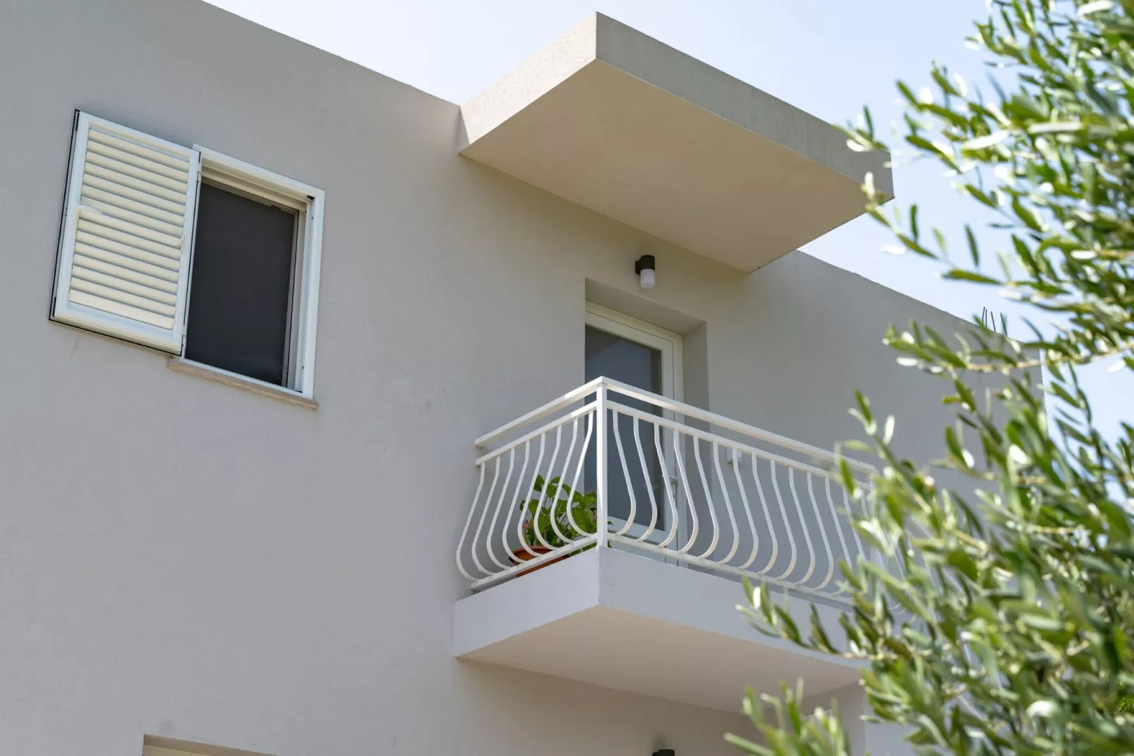 Apartment Konak - Two Bedroom Apartment with Terrace and Sea View-Terrasbalkon