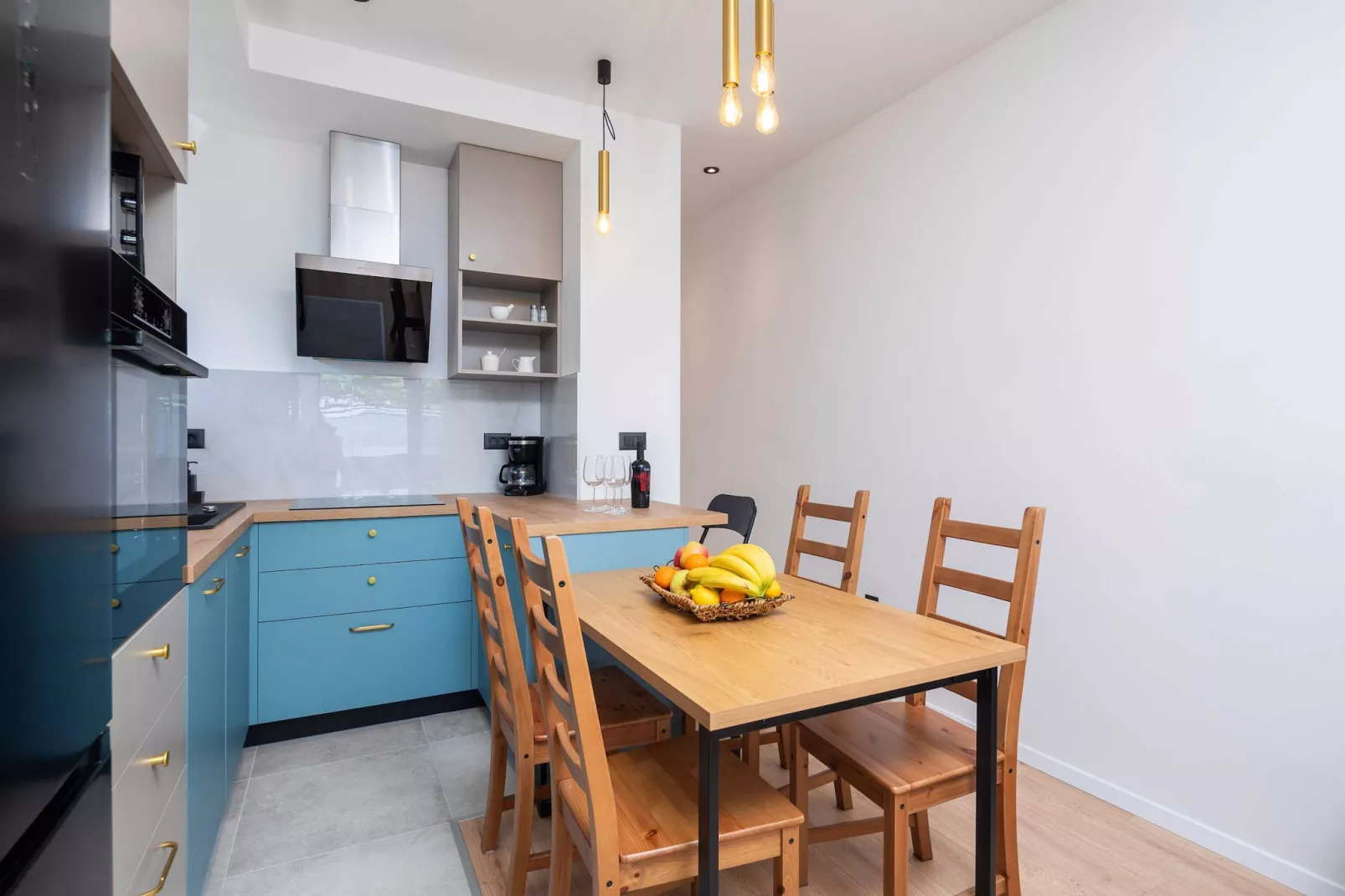 Apartments Tomas - One bedroom Apartment with Balcony and Sea View (A1)-Keuken