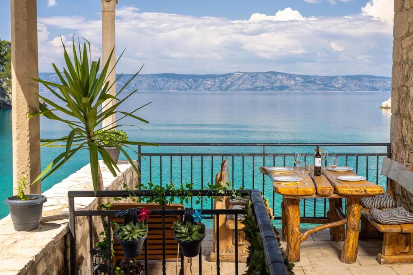 Apartments Vela Stiniva -  Two Bedroom Apartment with Sea View and Terrace - A2 (67617)-Terras