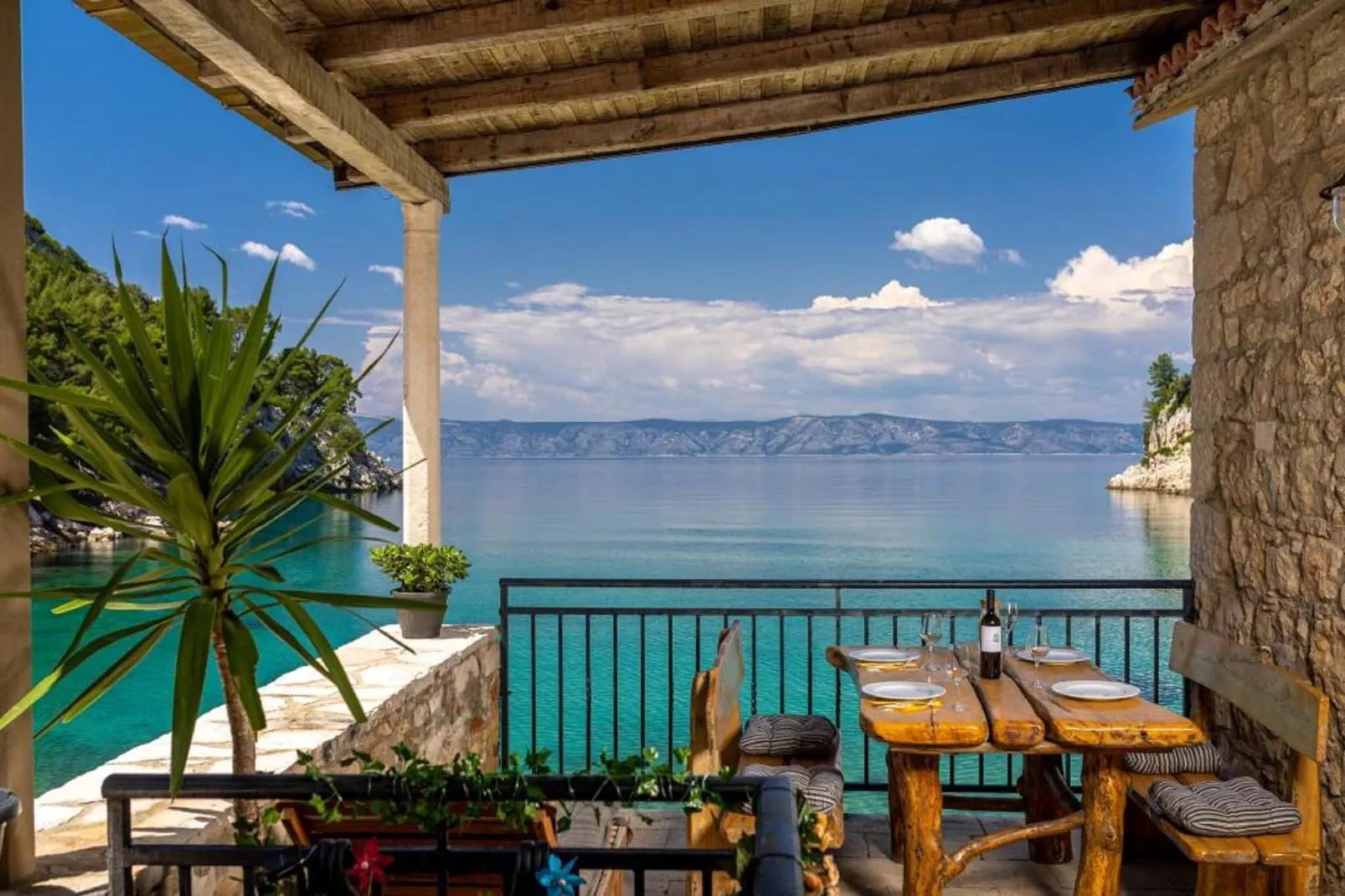 Apartments Vela Stiniva -  Two Bedroom Apartment with Sea View and Terrace - A2 (67617)-Terras
