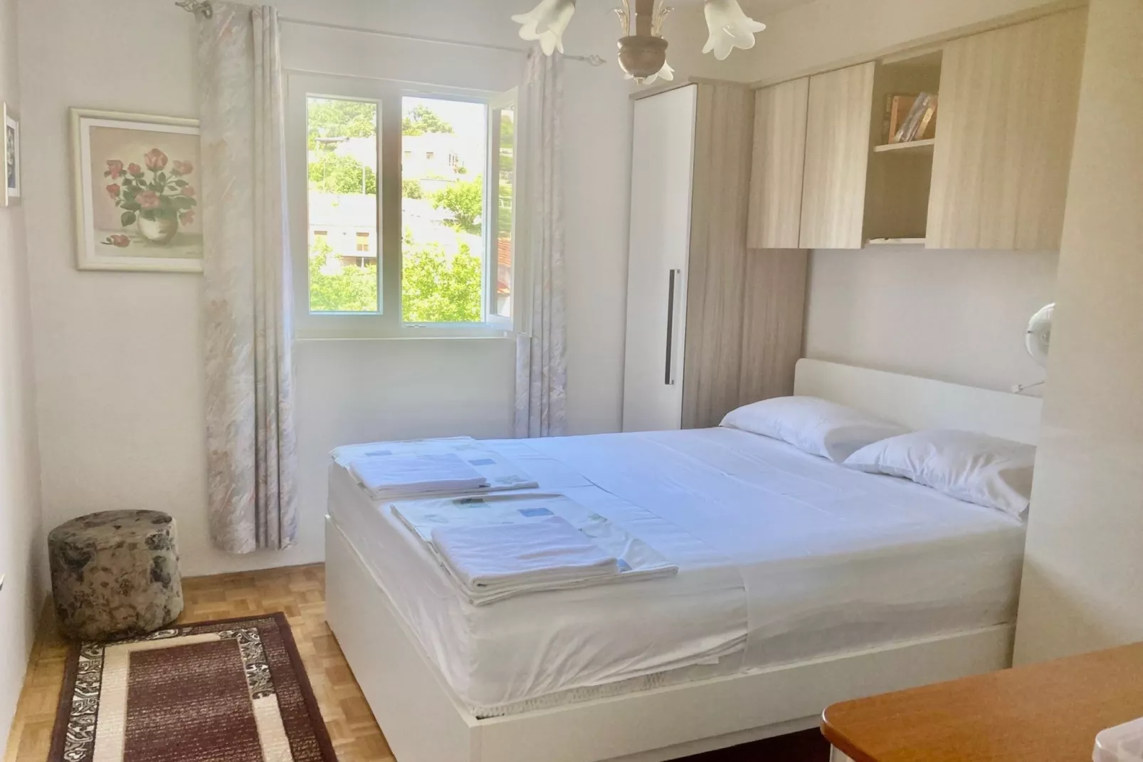 Apartment Villa Sunshine - Two Bedroom  Apartment with Terrace-Slaapkamer