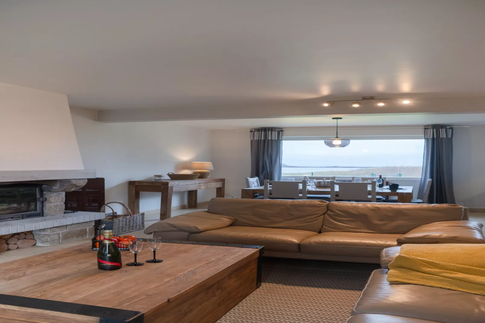 TY DUNES - Portsall-Woonkamer