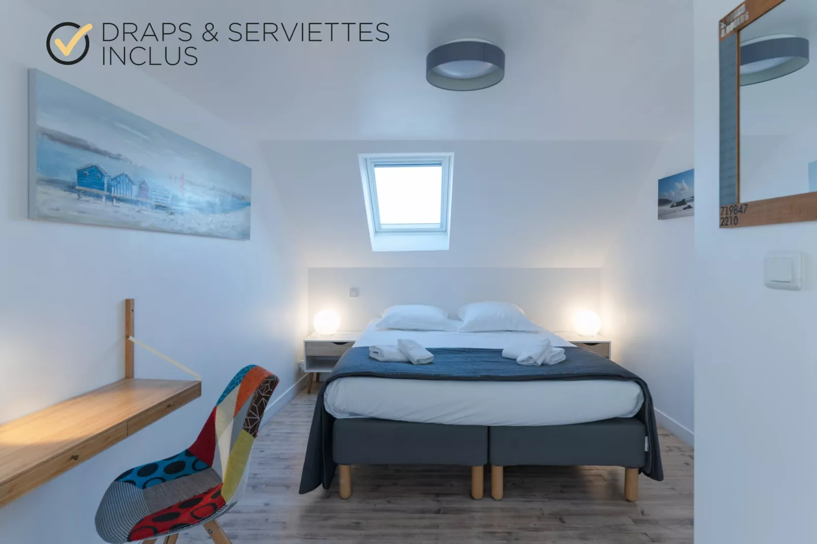 TY RAOK - Plouguerneau-Slaapkamer