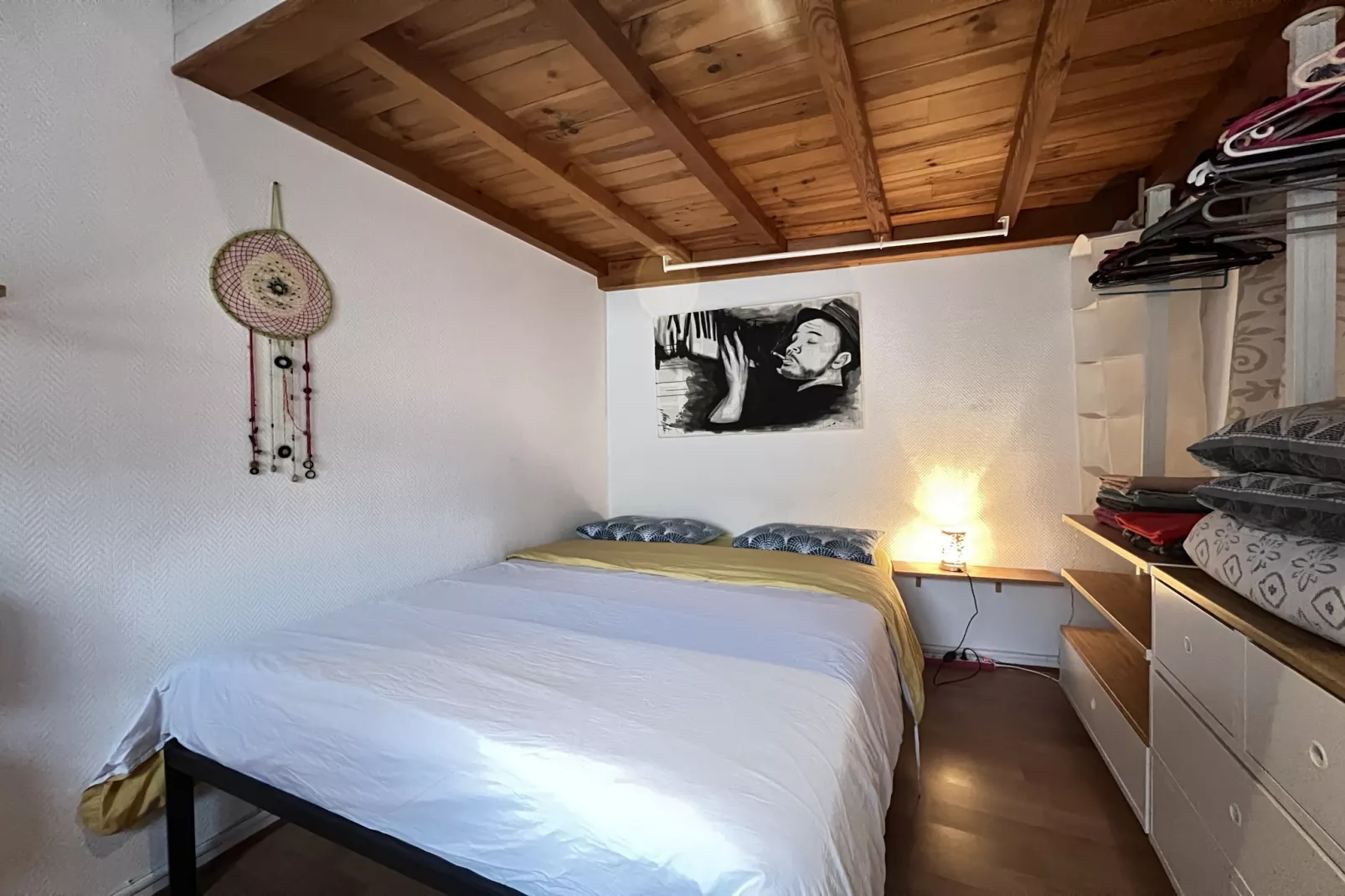 L'Esquirol : Charmant T1bis au coeur de Toulouse-Slaapkamer