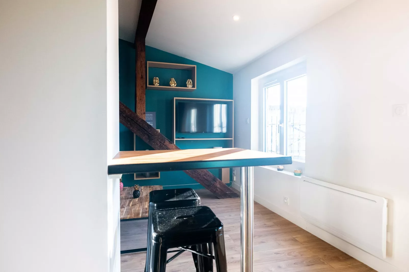 Le Puits-Clos : T2 sous les toits proche Capitole-Eetkamer