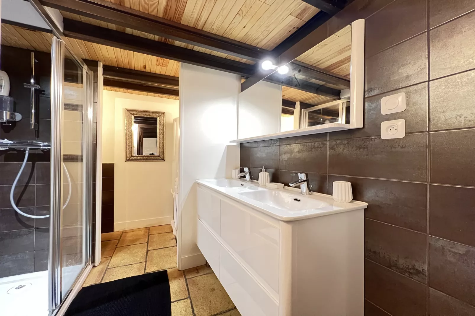 La Romance - Loft Ancien au coeur de Toulouse-Badkamer