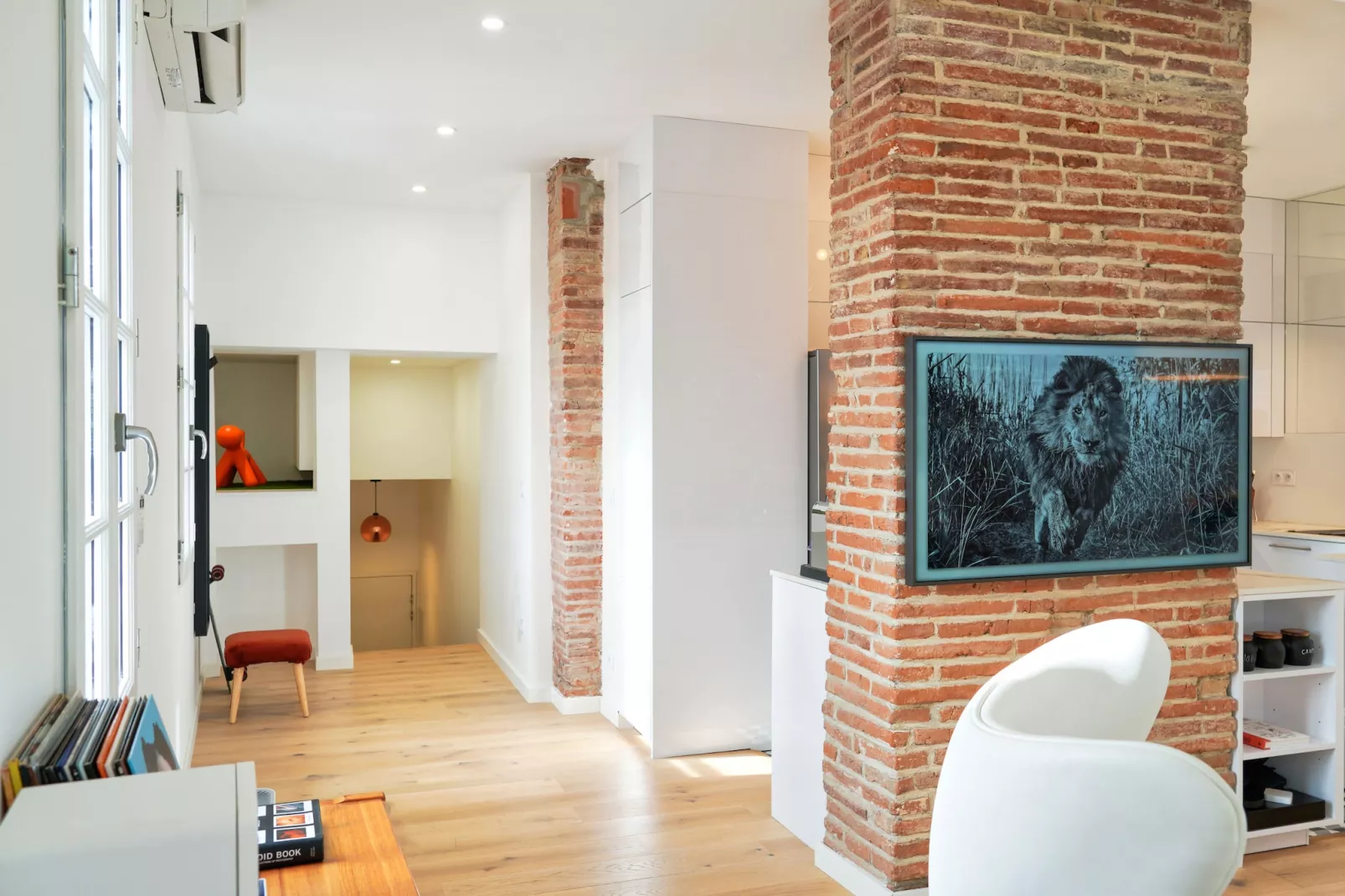 Le Filatiers : incroyable loft aux Carmes-Woonkamer