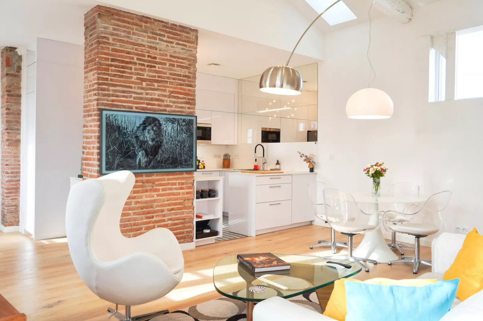 Le Filatiers : incroyable loft aux Carmes-Woonkamer