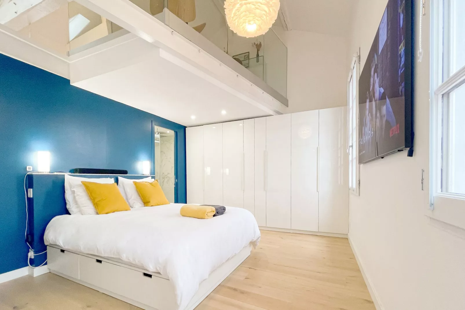 Le Filatiers : incroyable loft aux Carmes-Slaapkamer