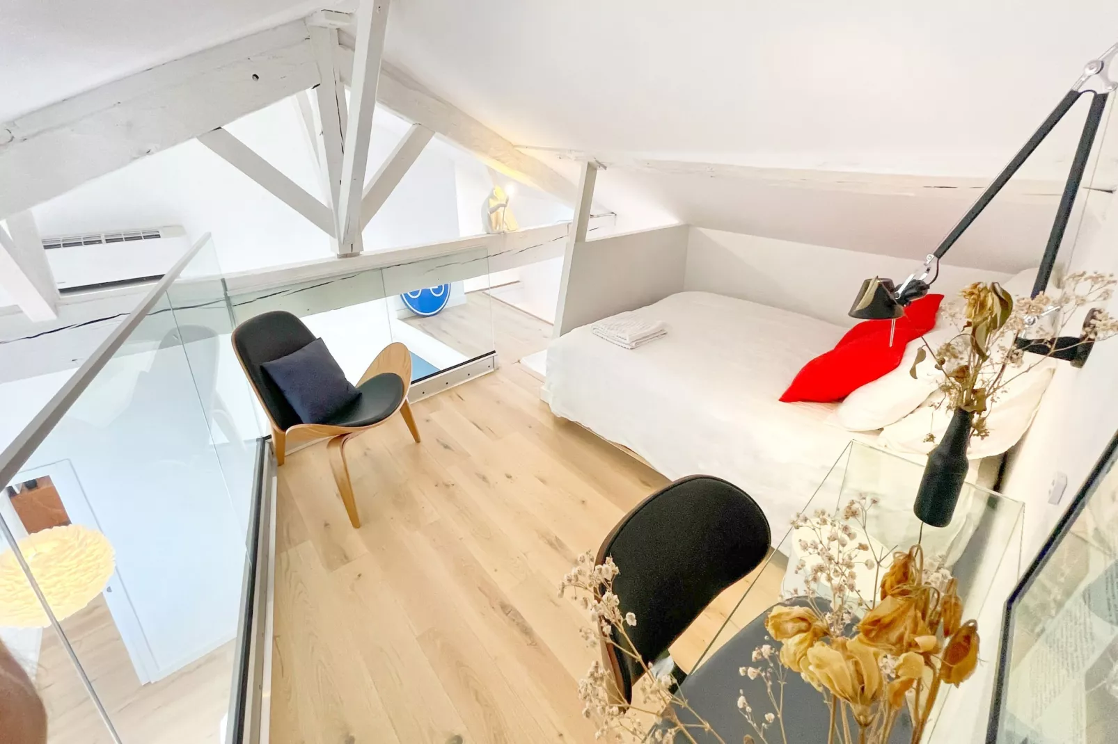 Le Filatiers : incroyable loft aux Carmes-Slaapkamer