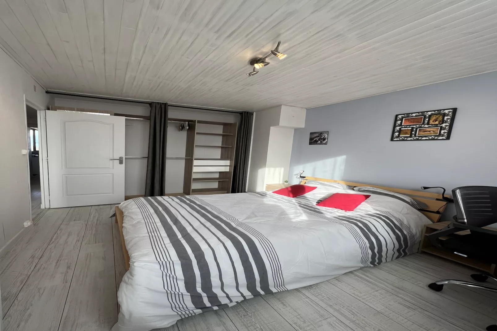 Le Gemini, 6p - Wifi/Métro/Vue - proche Airbus-Slaapkamer