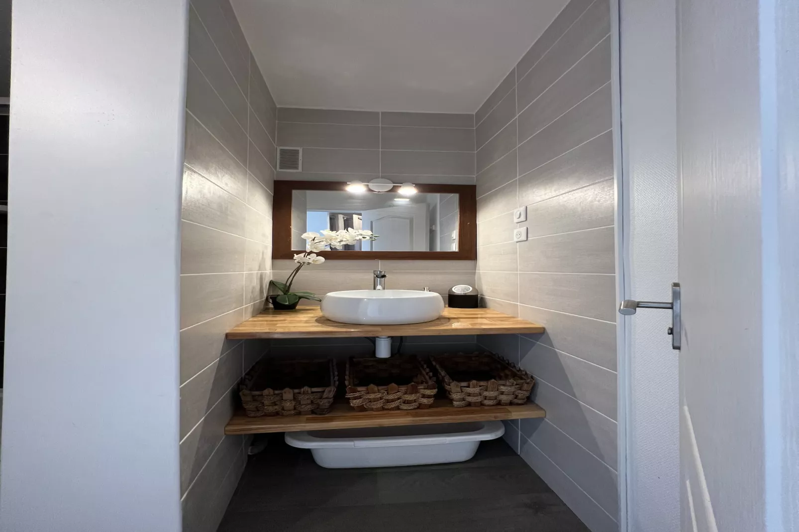 Le Gemini, 6p - Wifi/Métro/Vue - proche Airbus-Badkamer