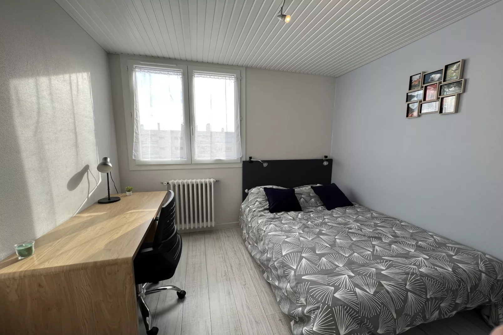 Le Gemini, 6p - Wifi/Métro/Vue - proche Airbus-Slaapkamer