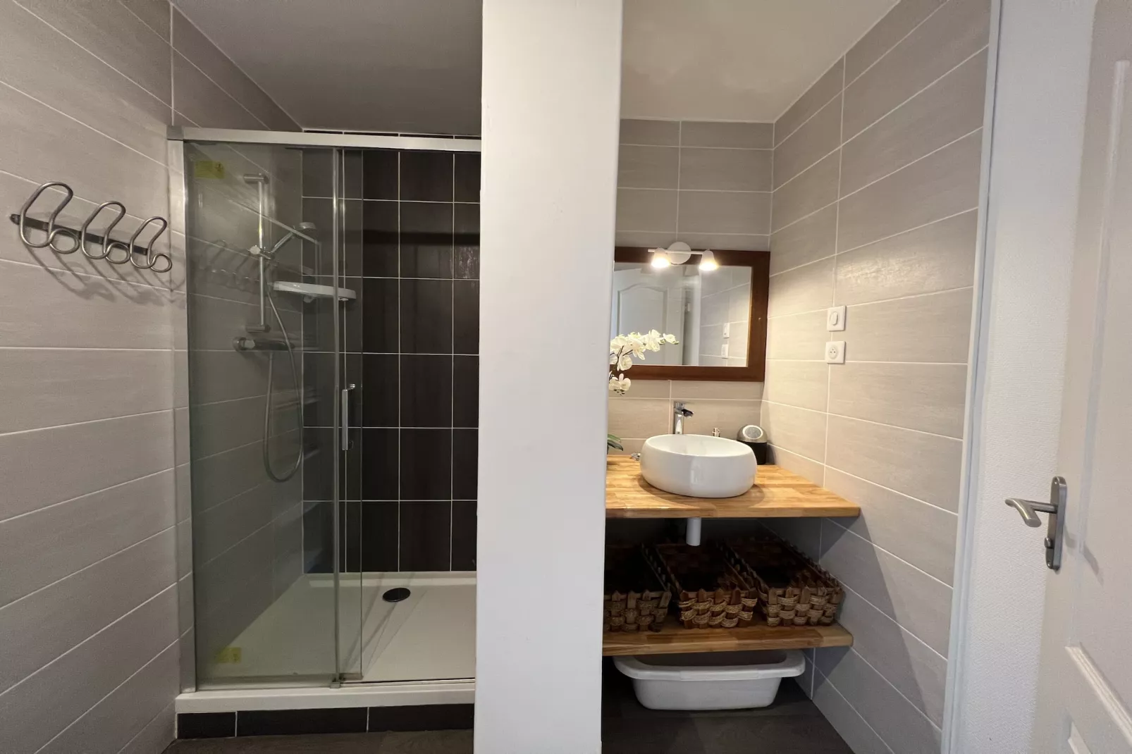 Le Gemini, 6p - Wifi/Métro/Vue - proche Airbus-Badkamer