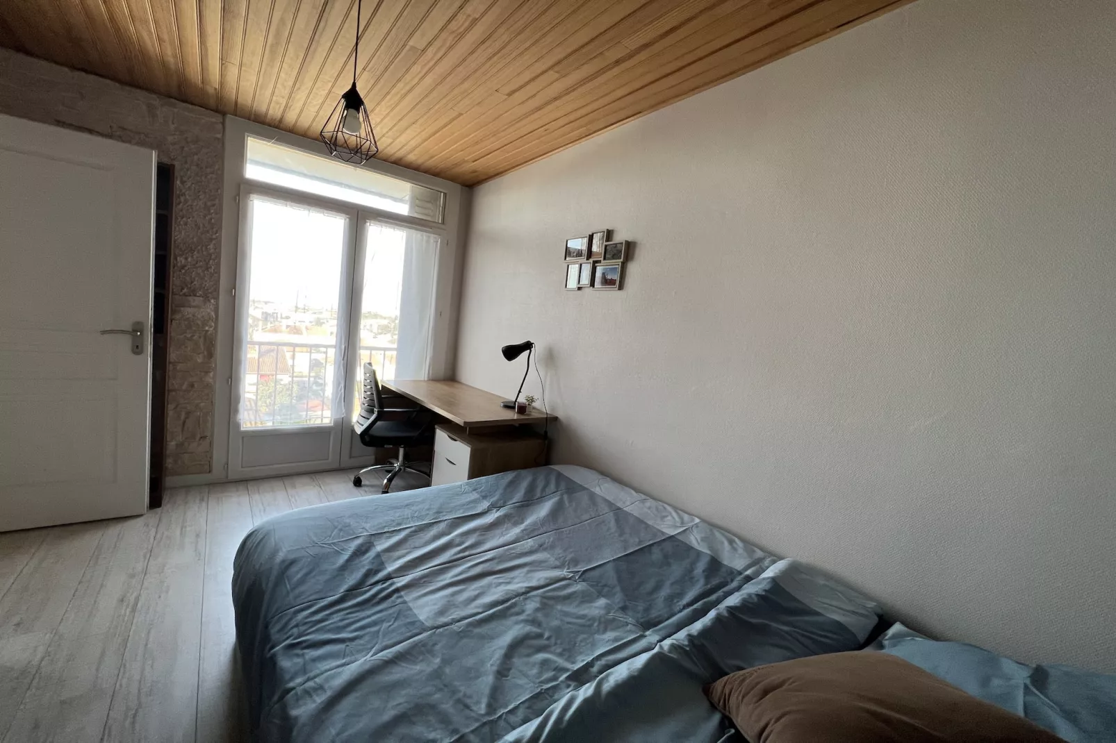 Le Gemini, 6p - Wifi/Métro/Vue - proche Airbus-Slaapkamer