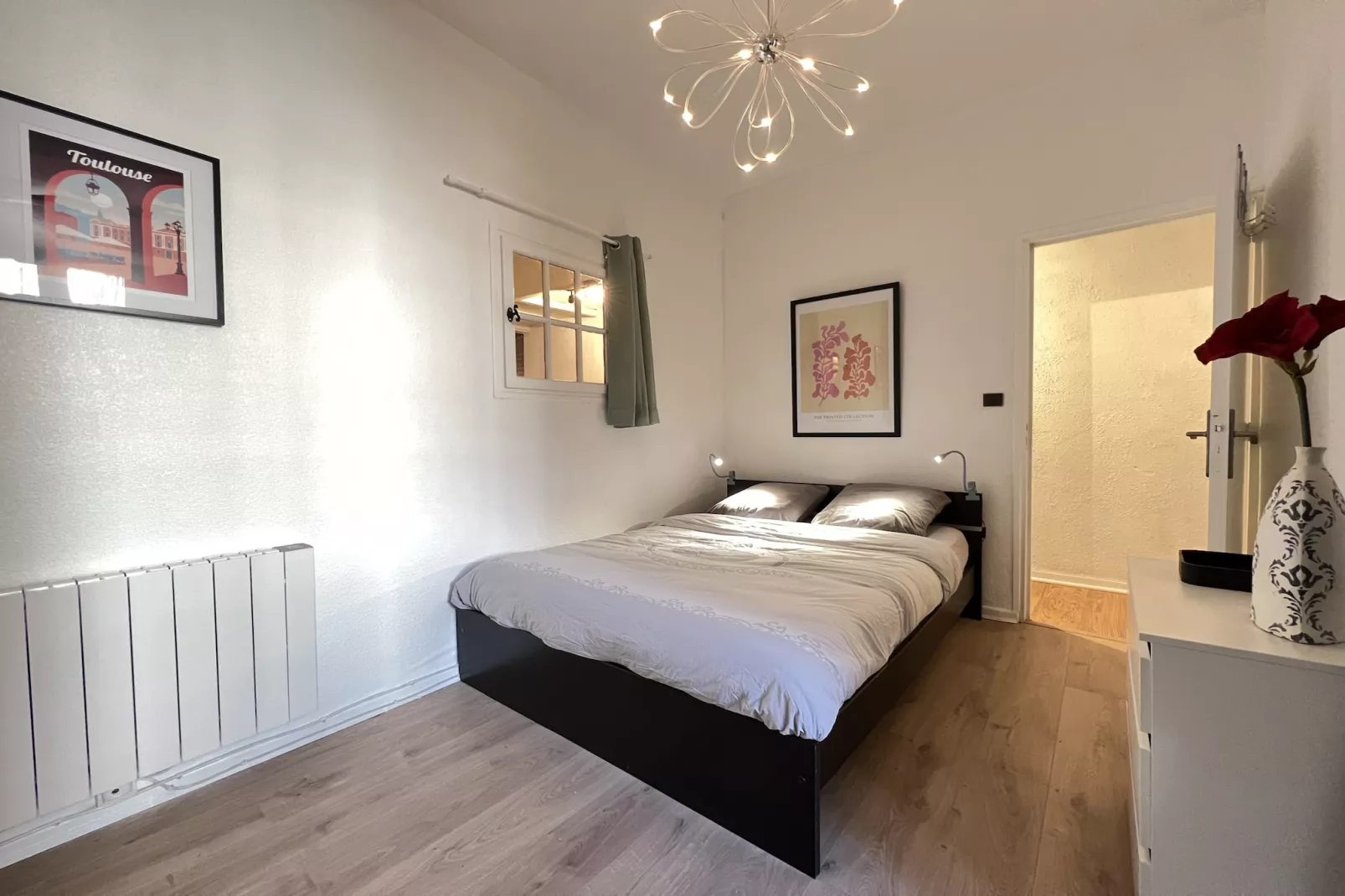 Le Vogue -6p- Le charme Toulousain en Hypercentre-Slaapkamer
