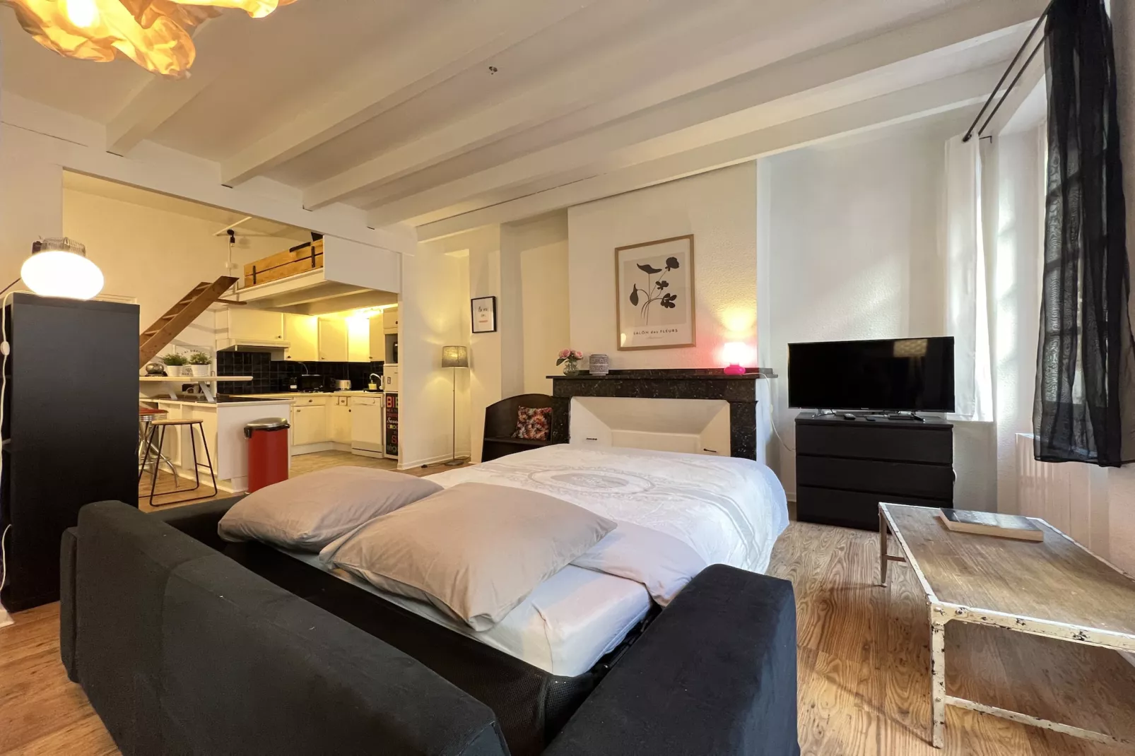 Le Vogue -6p- Le charme Toulousain en Hypercentre-Slaapkamer