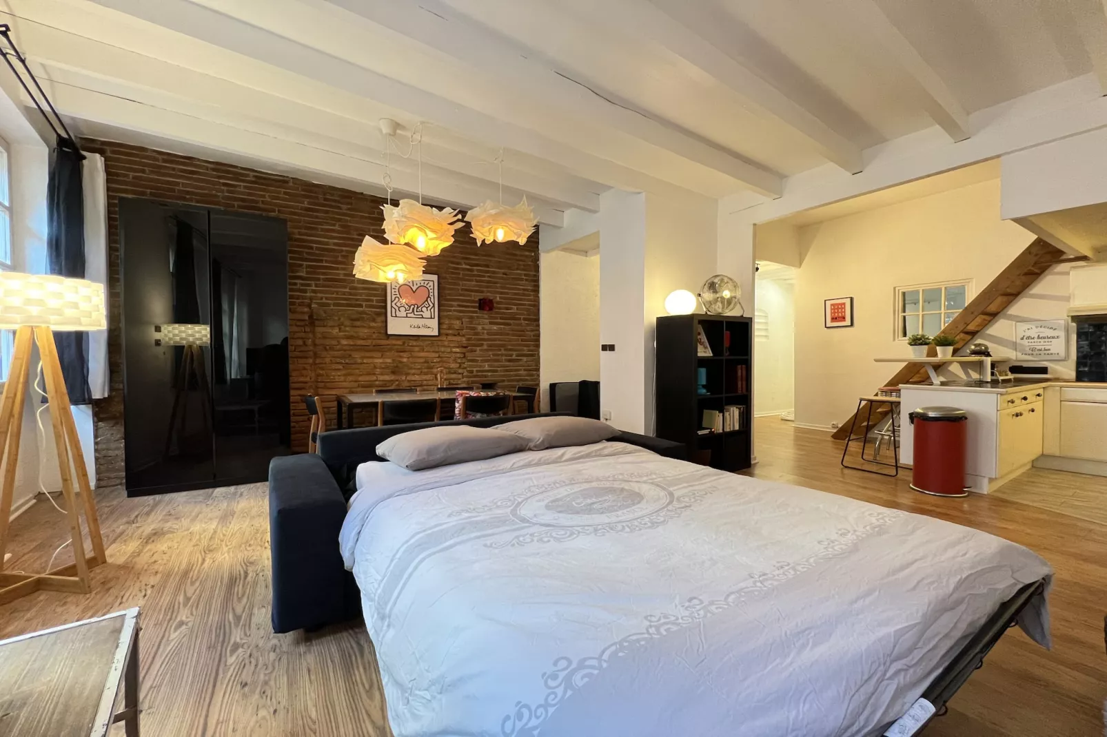 Le Vogue -6p- Le charme Toulousain en Hypercentre-Slaapkamer