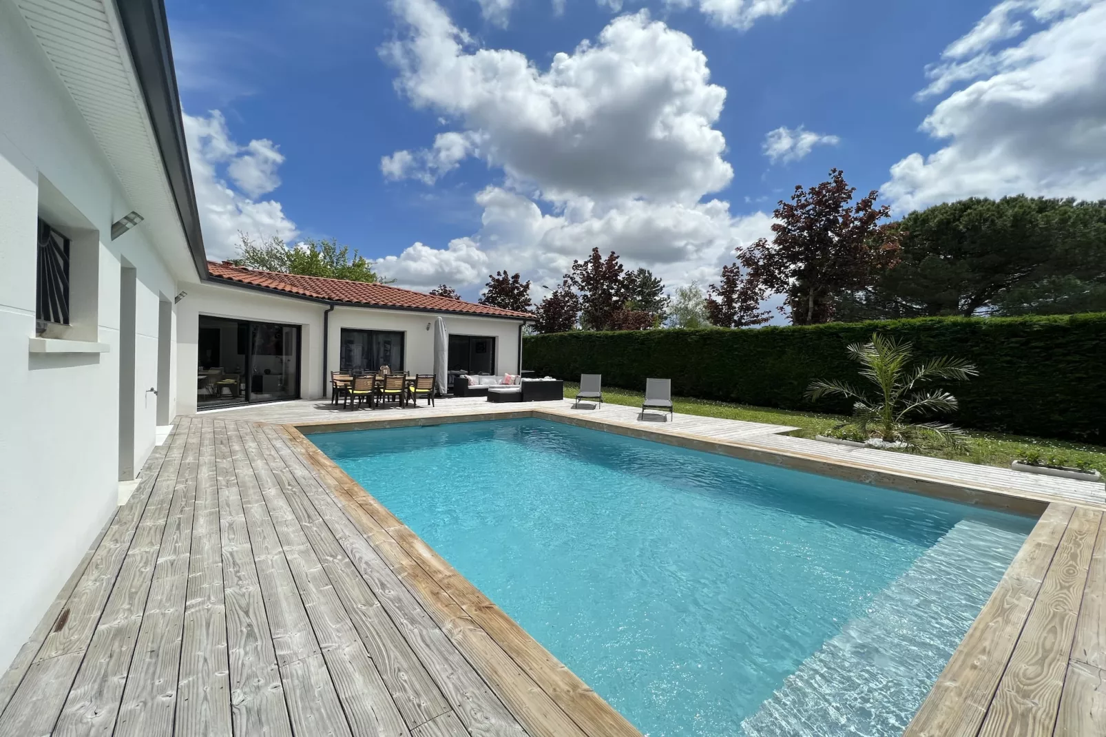 Le Coteau - 8p - Maison Familiale - Piscine/Jardin-Zwembad