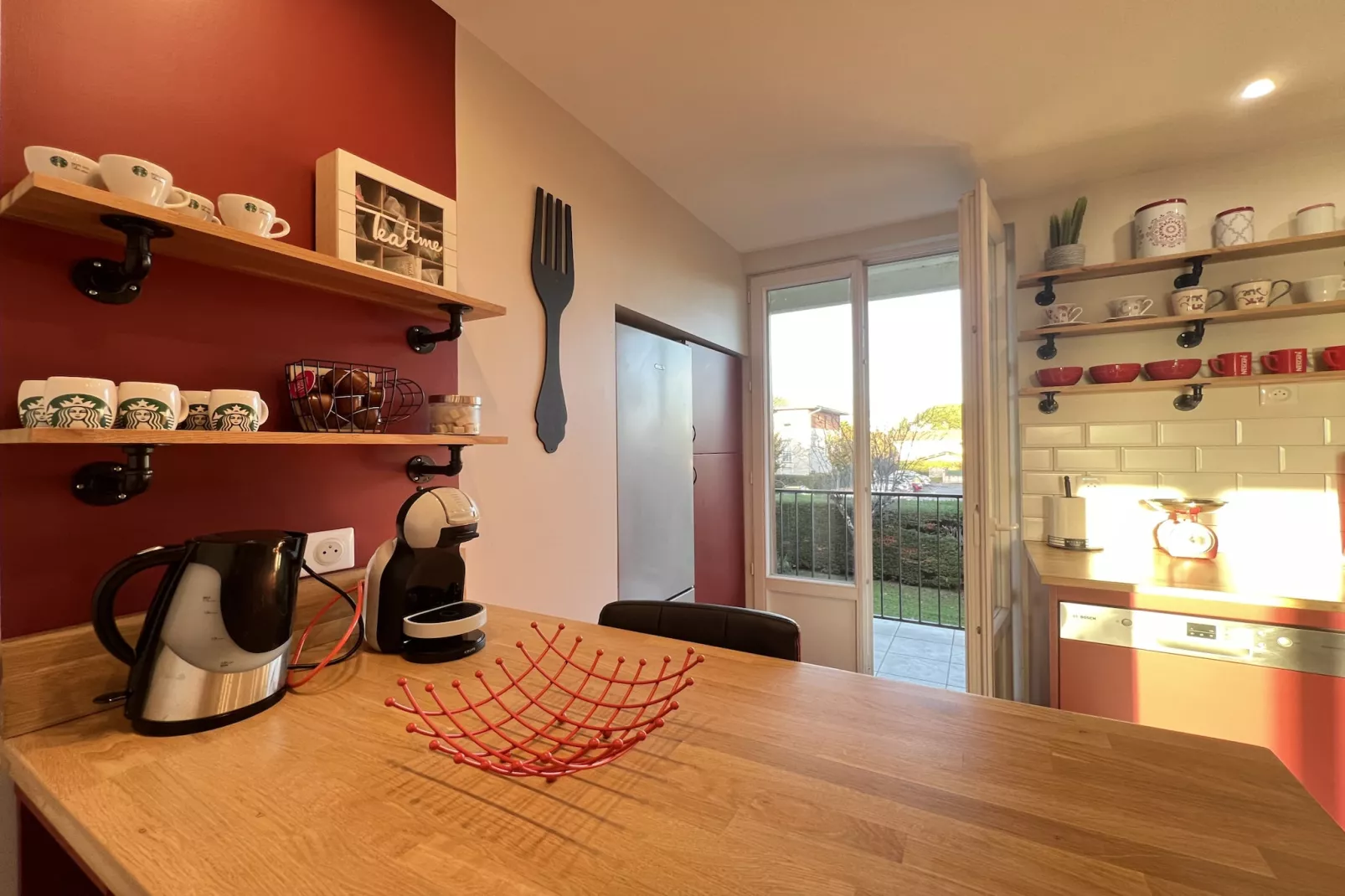 Le Floral - 2p - Lumineux & Calme - Parking/Wifi-Keuken
