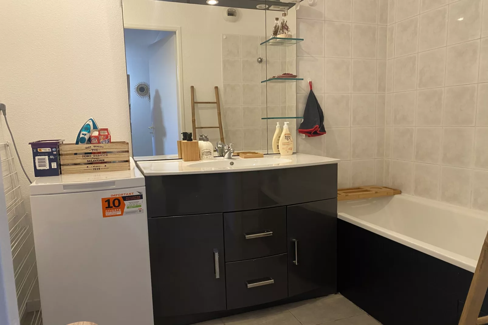 Le Filou - Spacieux 4/6p - Terrasse & Parking-Badkamer
