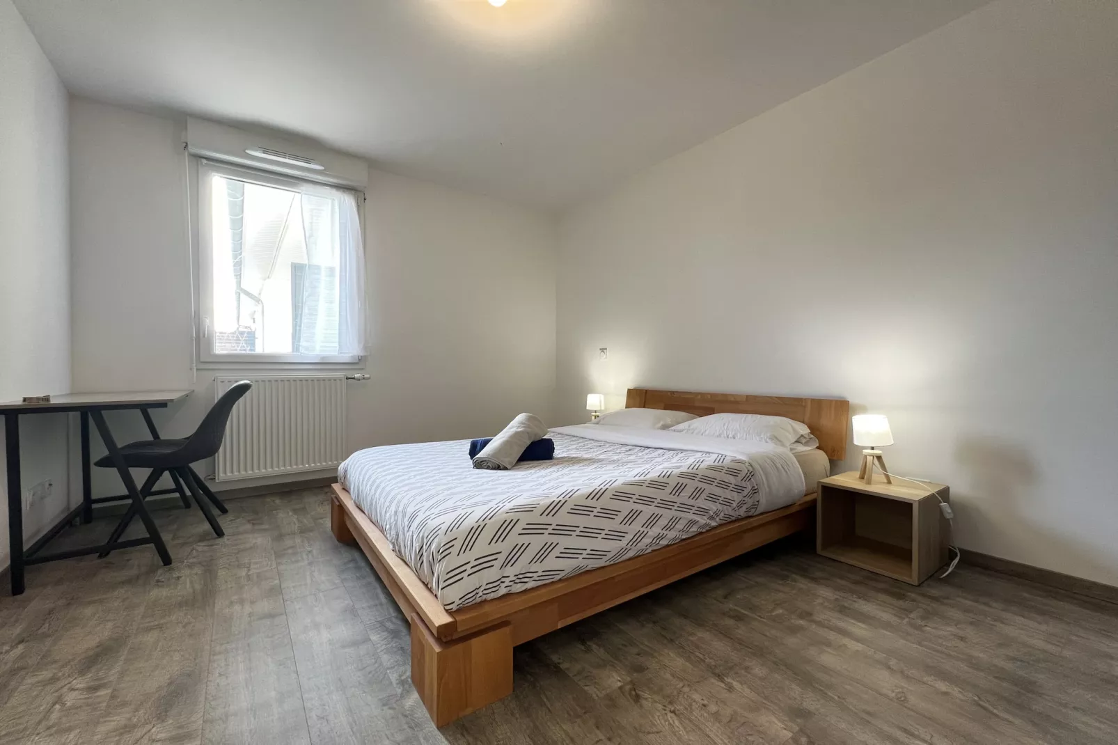 Le Lamartine : baignez dans la nature en ville-Slaapkamer