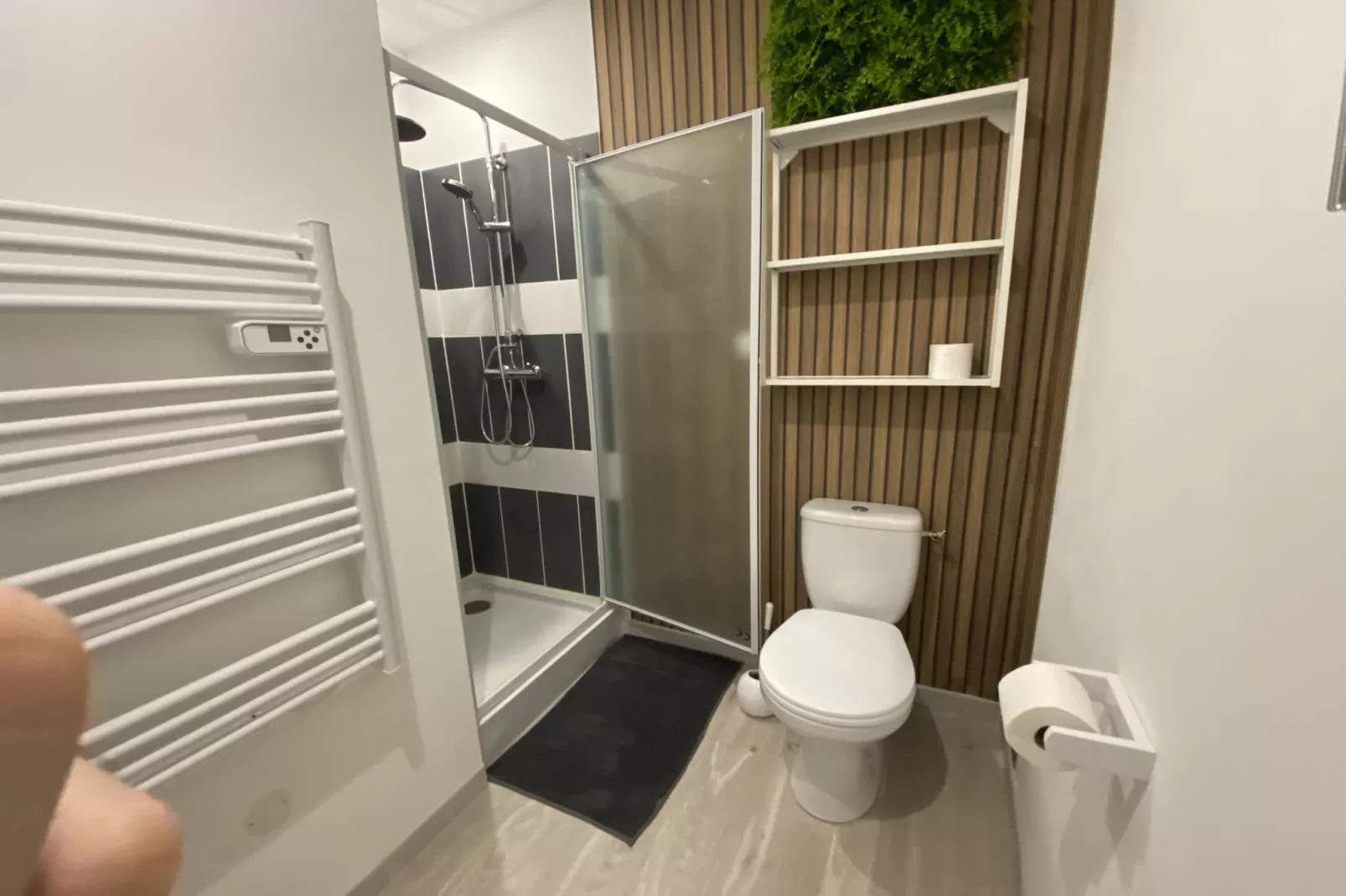 Le Chaleureux - Charmant T2 proche métro-Badkamer