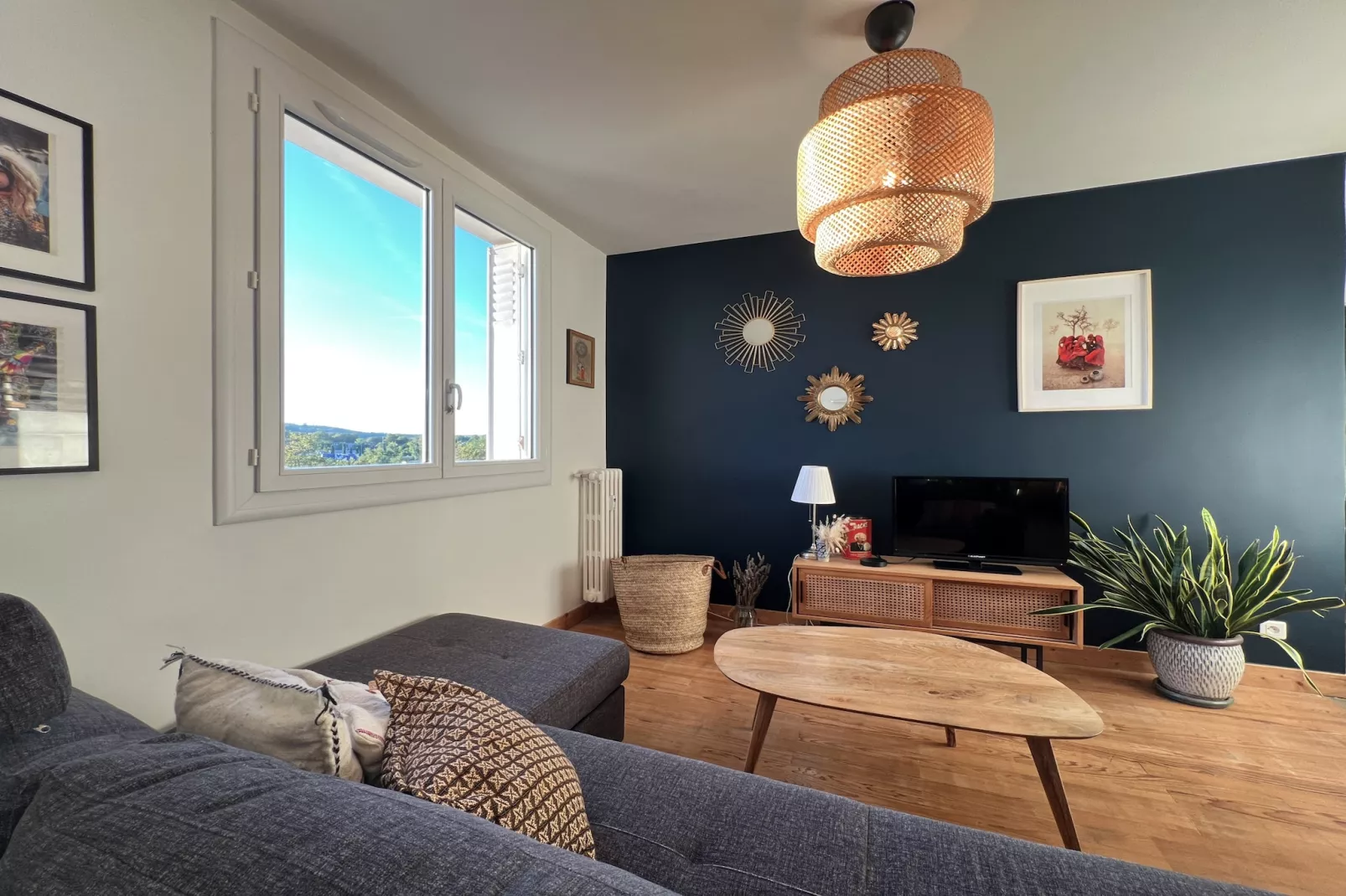 Le Voyageur - Magnifique vue sur la Garonne-Woonkamer