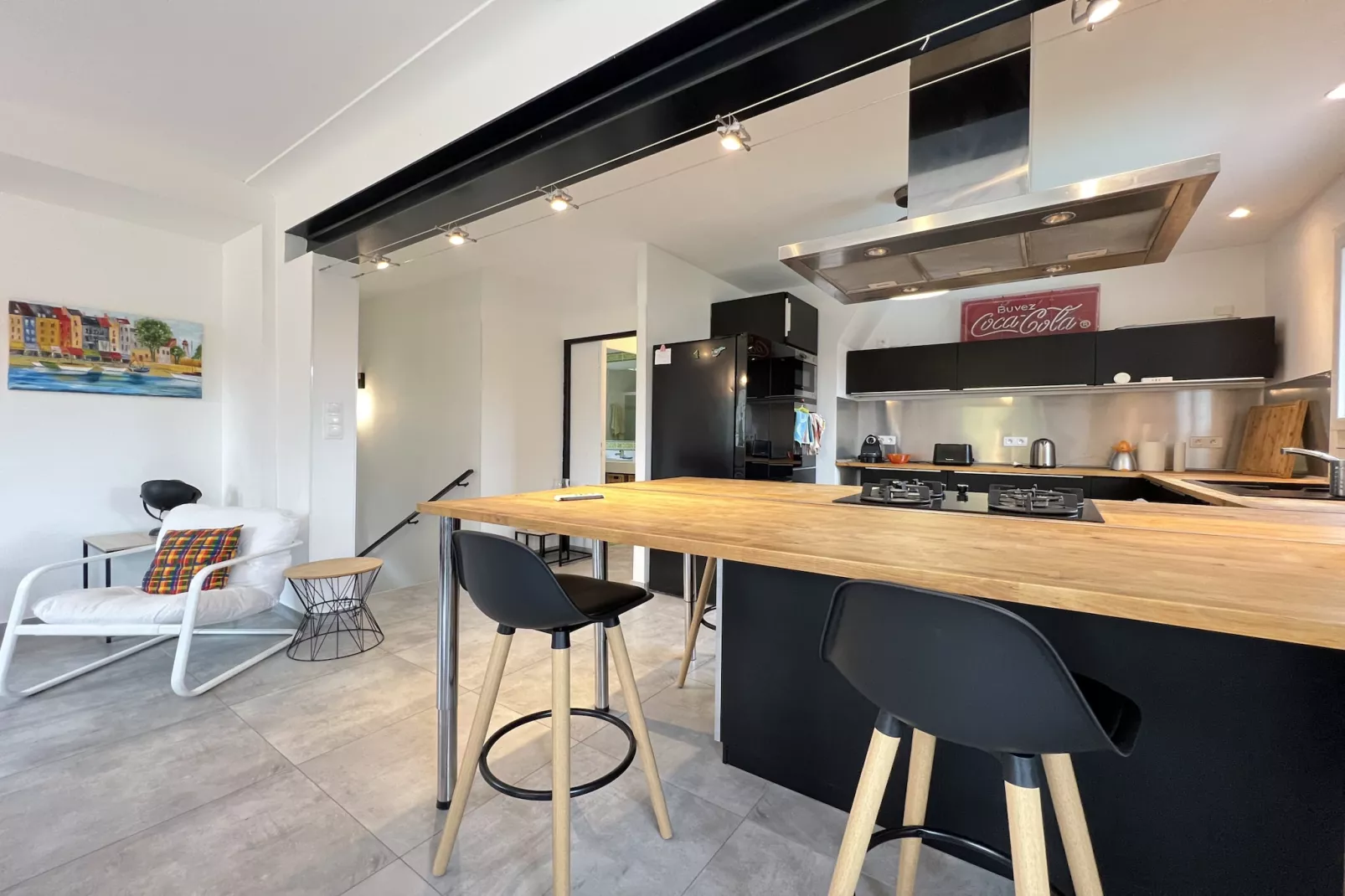 L'Escapade, 6p - Maison Familiale - Piscine/Jardin-Keuken