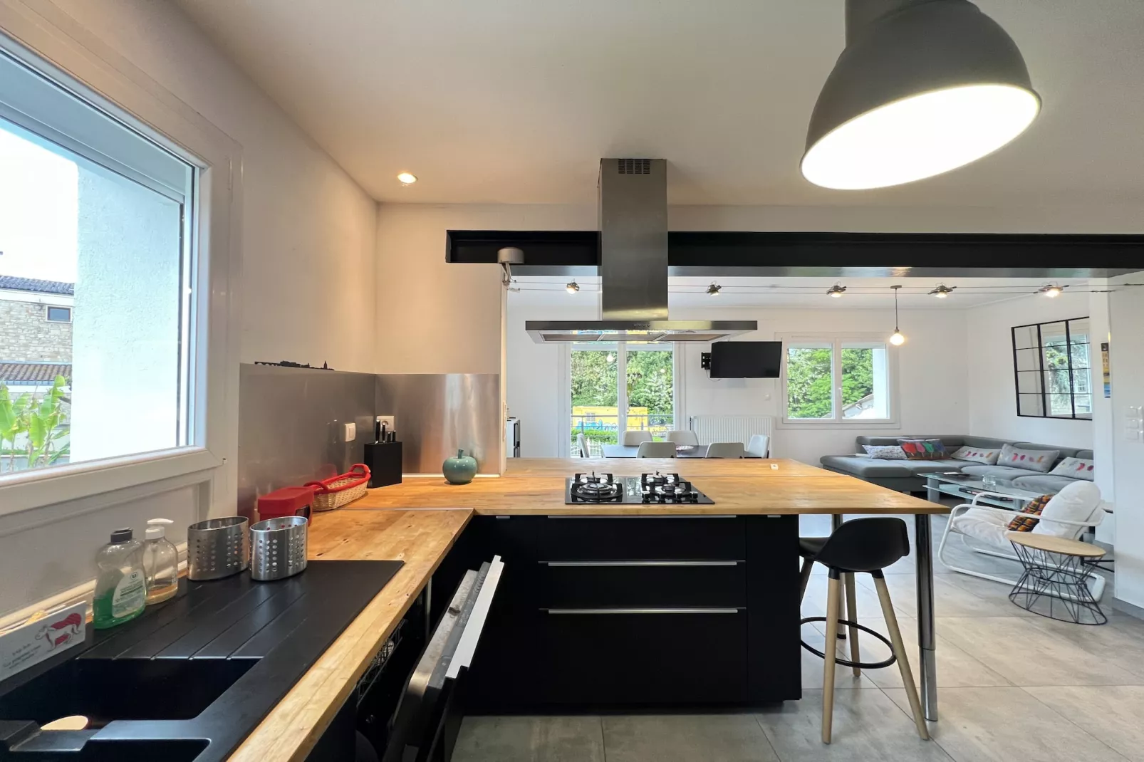 L'Escapade, 6p - Maison Familiale - Piscine/Jardin-Keuken