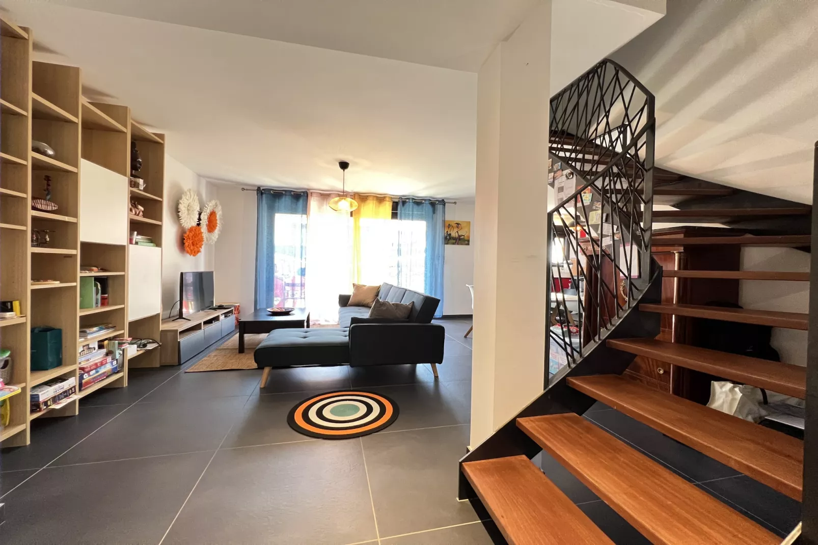 Le Cottage - 4p - spacieux /parking /centre-ville-Woonkamer