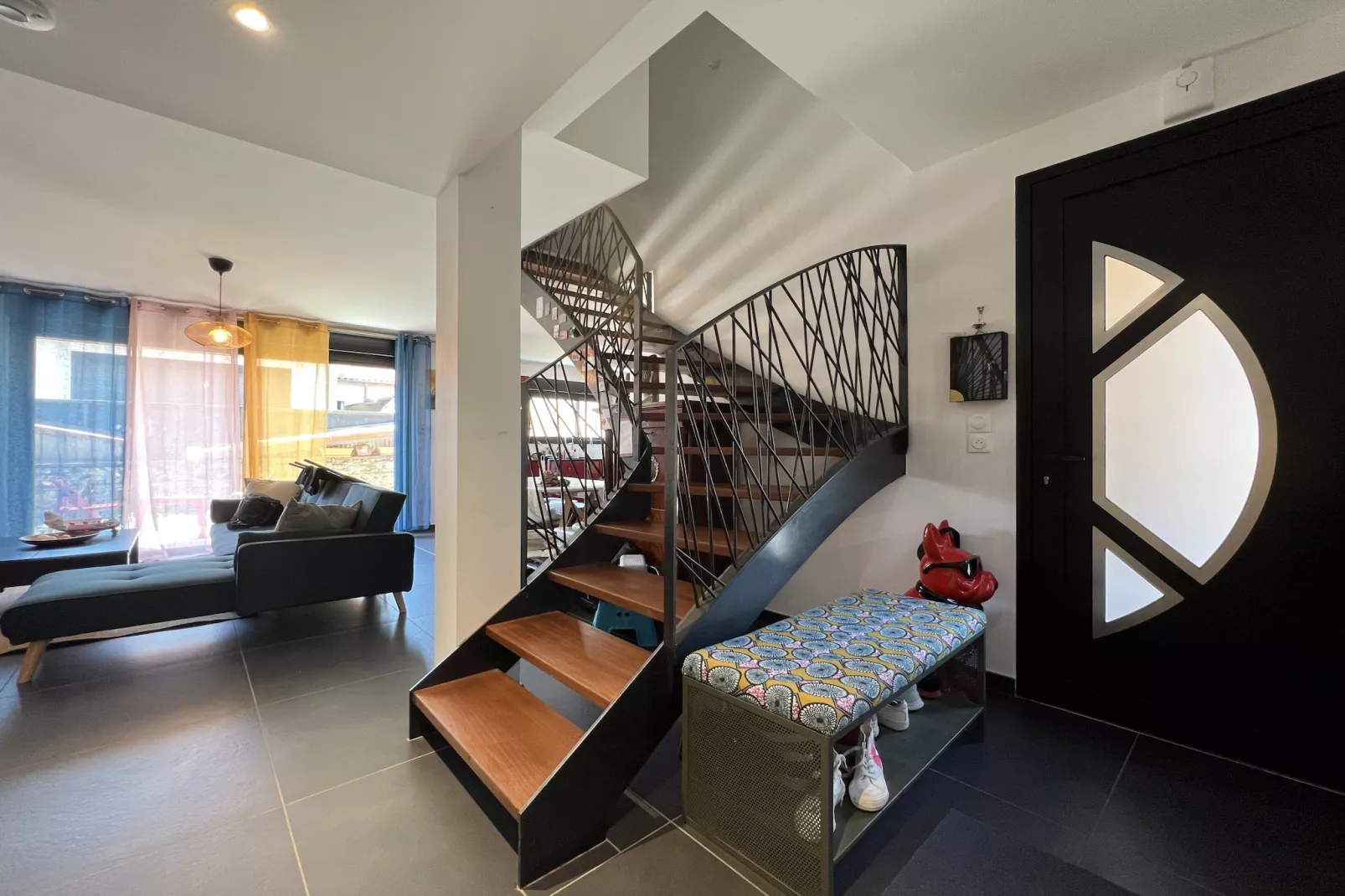 Le Cottage - 4p - spacieux /parking /centre-ville-Woonkamer