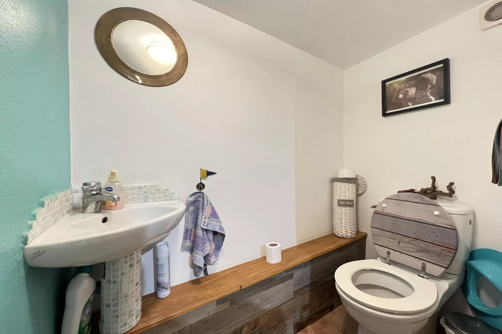 La douceur - 8p - Maison Familiale avec Jardin-Badkamer