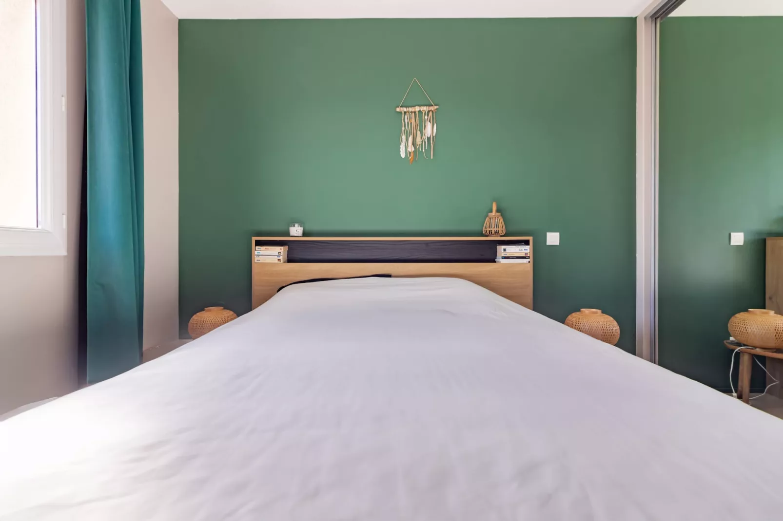 La Tendresse - Maison Familliale avec Piscine-Slaapkamer