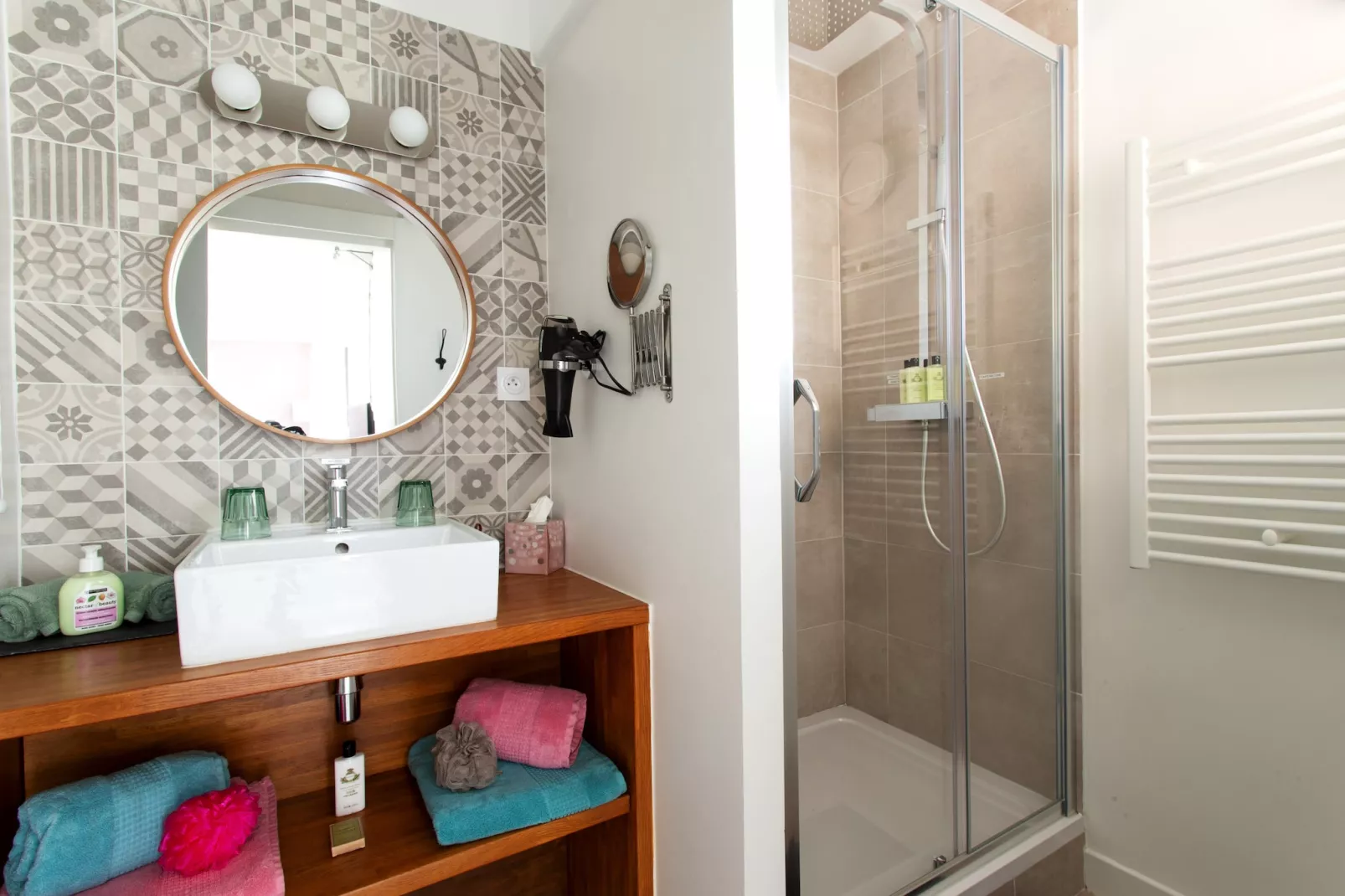 Marylin - Studio chic et calme proche Airbus aérop-Badkamer