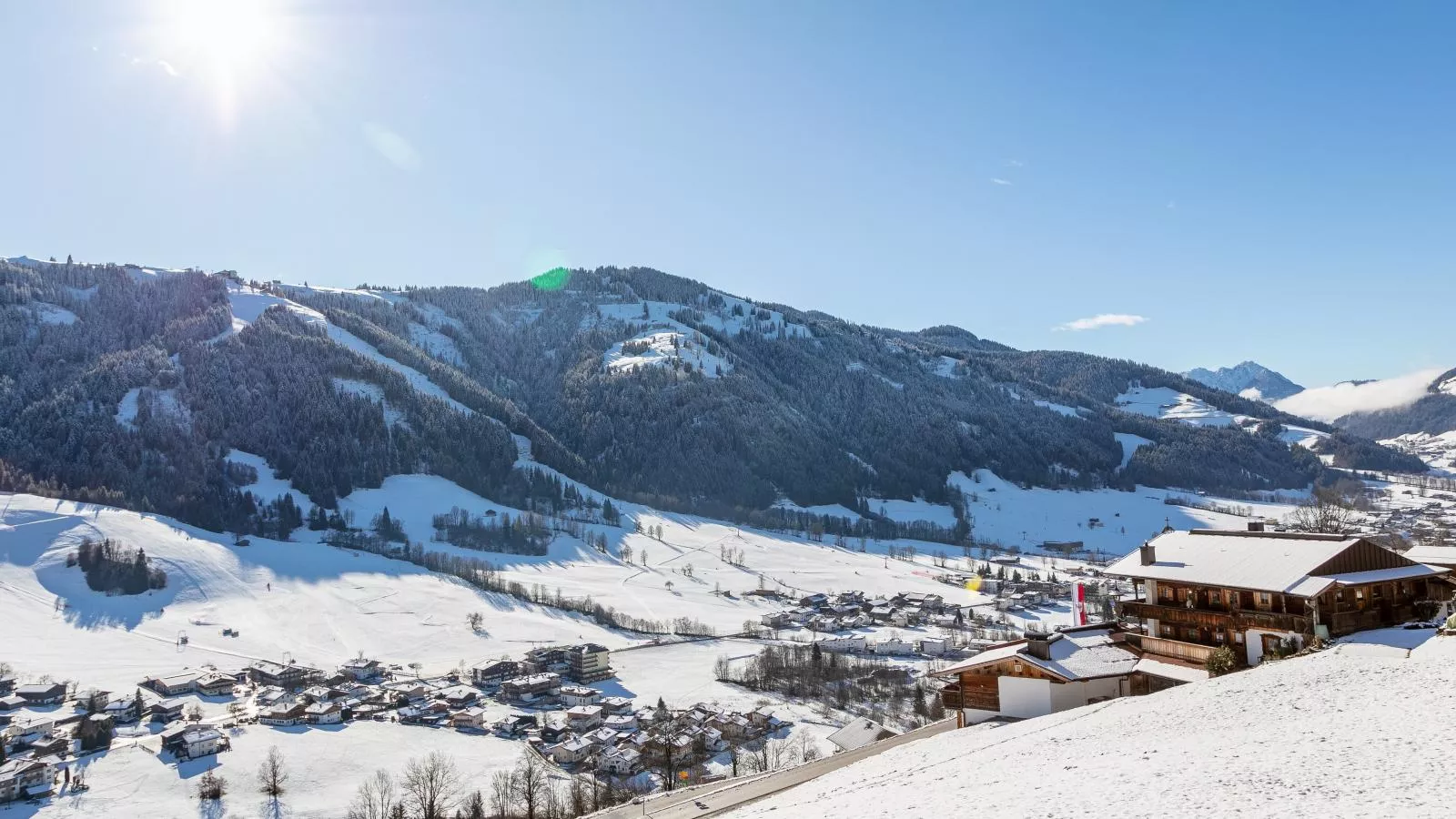 Sonnenhütte oben-Uitzicht winter