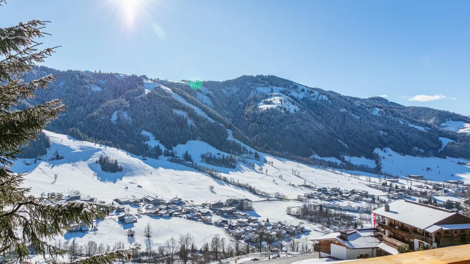 Sonnenhütte oben-Uitzicht winter