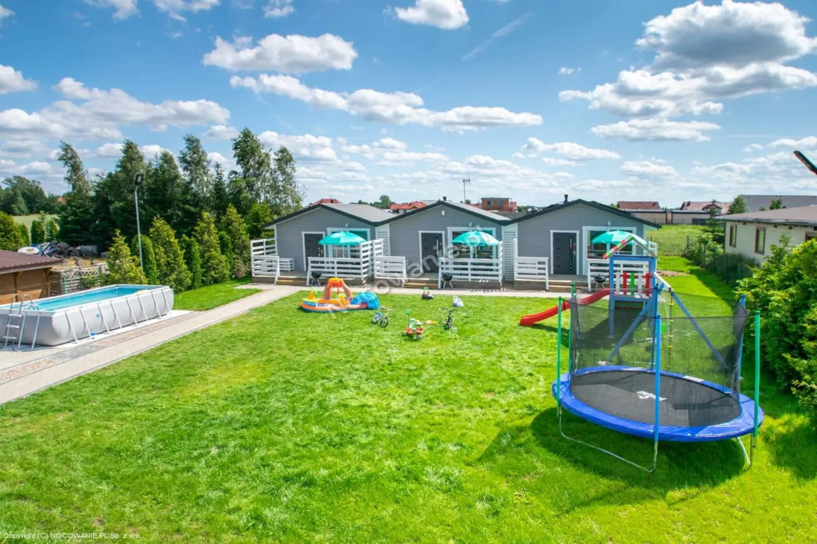 Pokój 2-osobowy na poddaszu Sarbinowo-Tuinen zomer