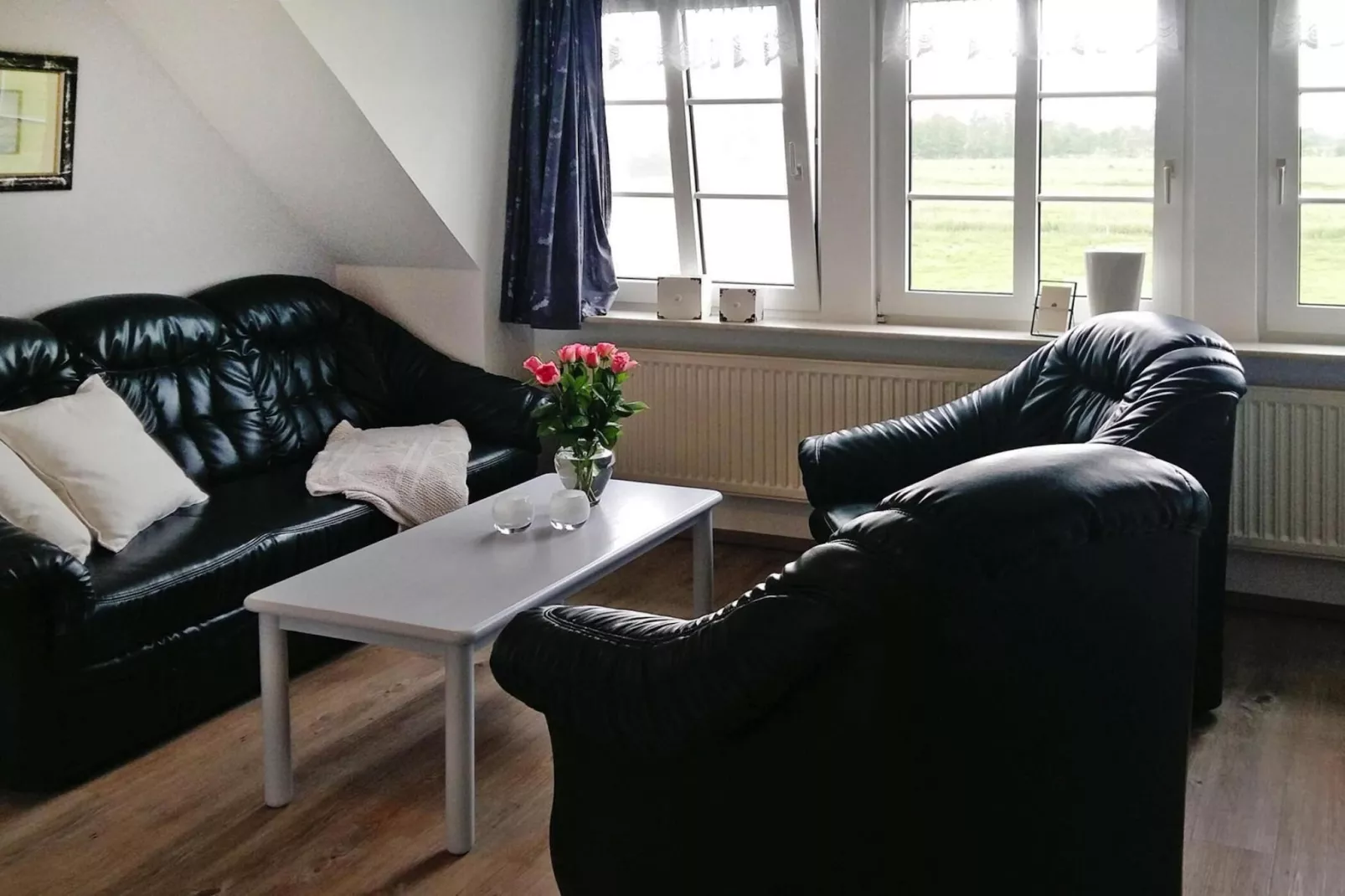 Ferienwohnung bi uns to Hus Tönning-Woonkamer