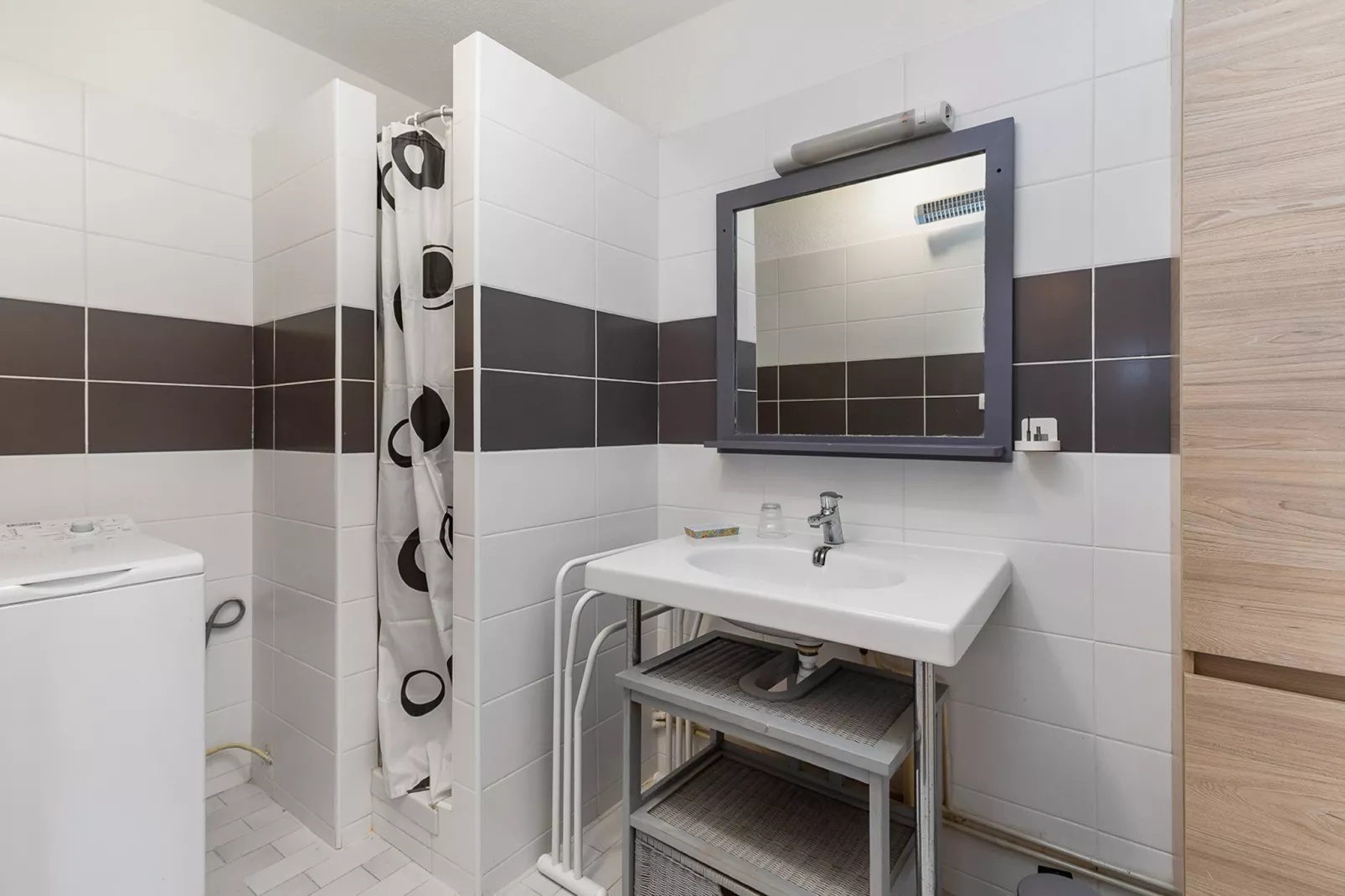 Port La Roquille N°124 - 2P6-Badkamer