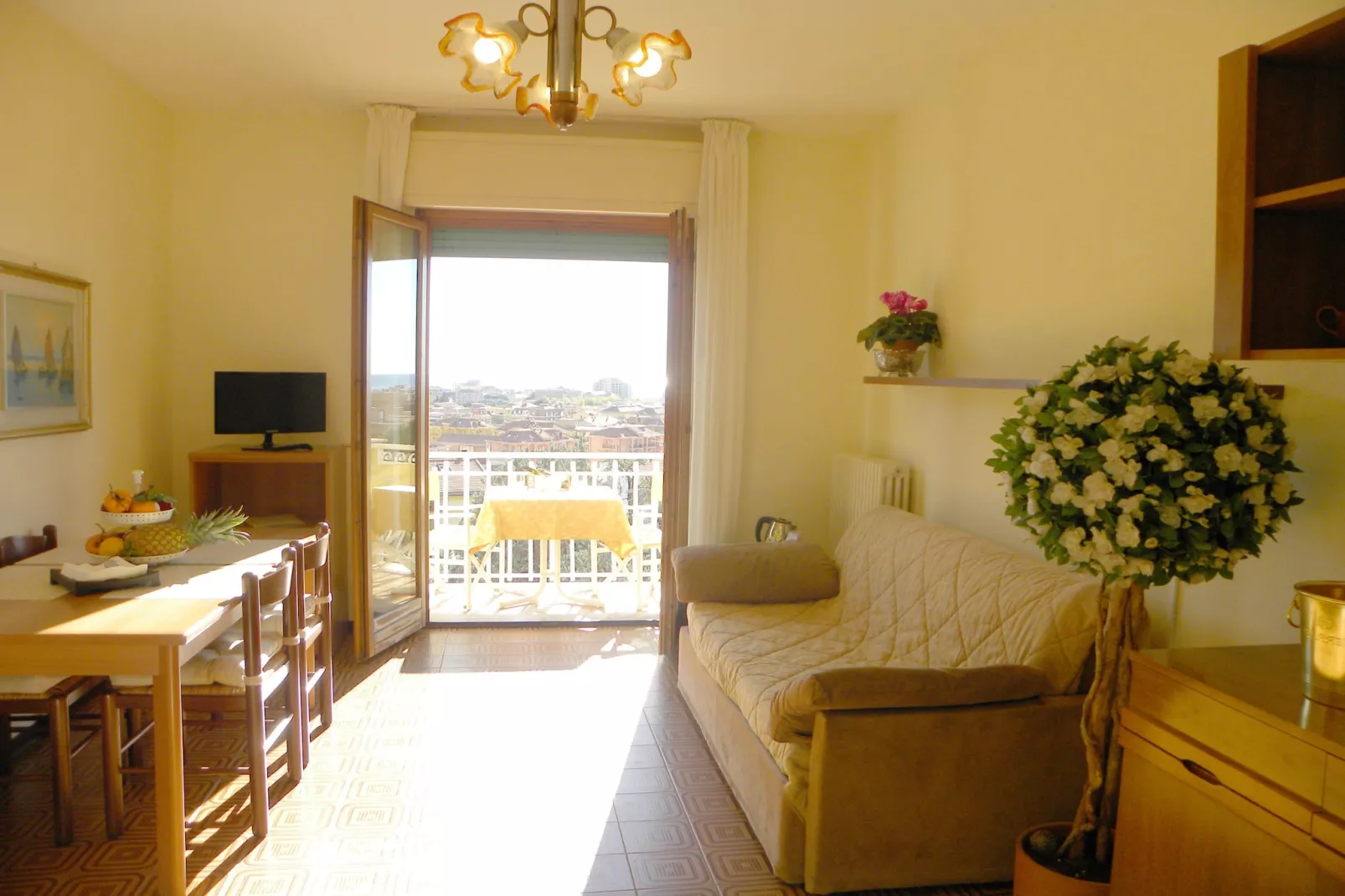 Residence Morelli Pietra Ligure - TR1 / C6-Woonkamer