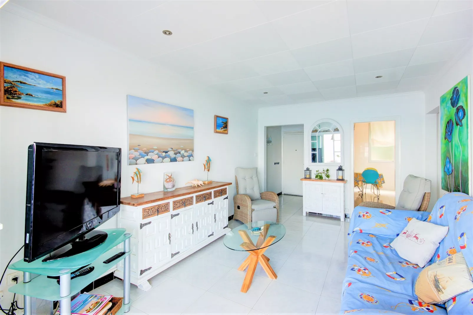 STA. MONICA 3A Roses-Woonkamer