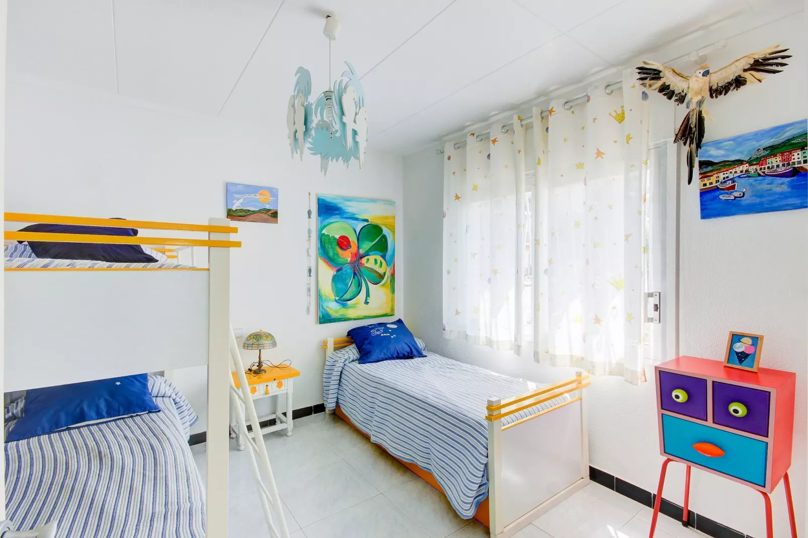 STA. MONICA 3A Roses-Slaapkamer